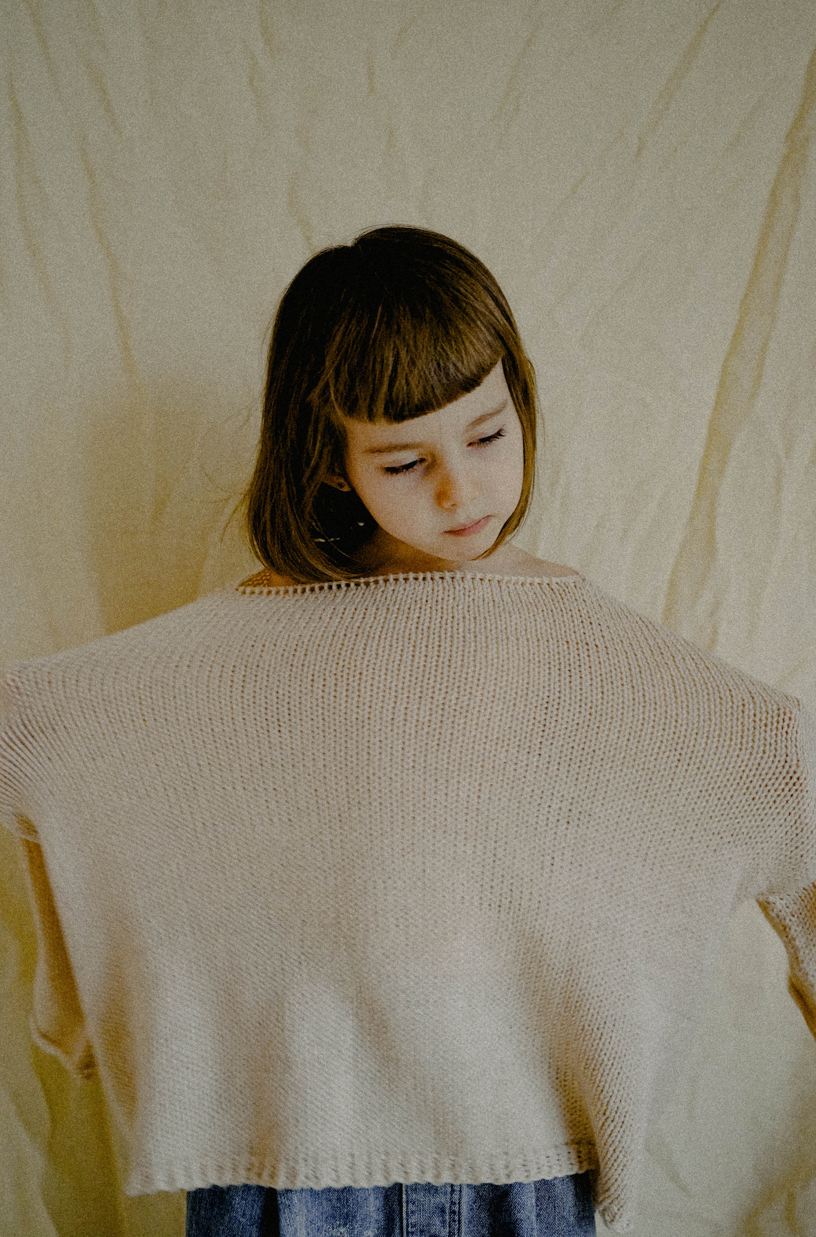 Cashmere oversized top