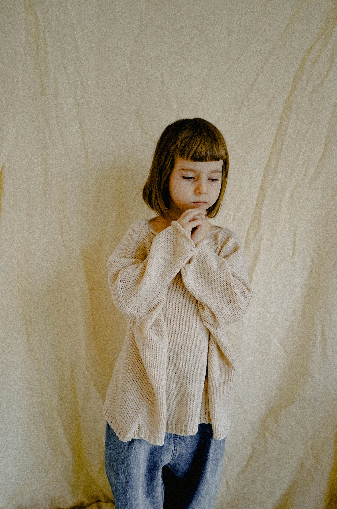 Cashmere oversized top