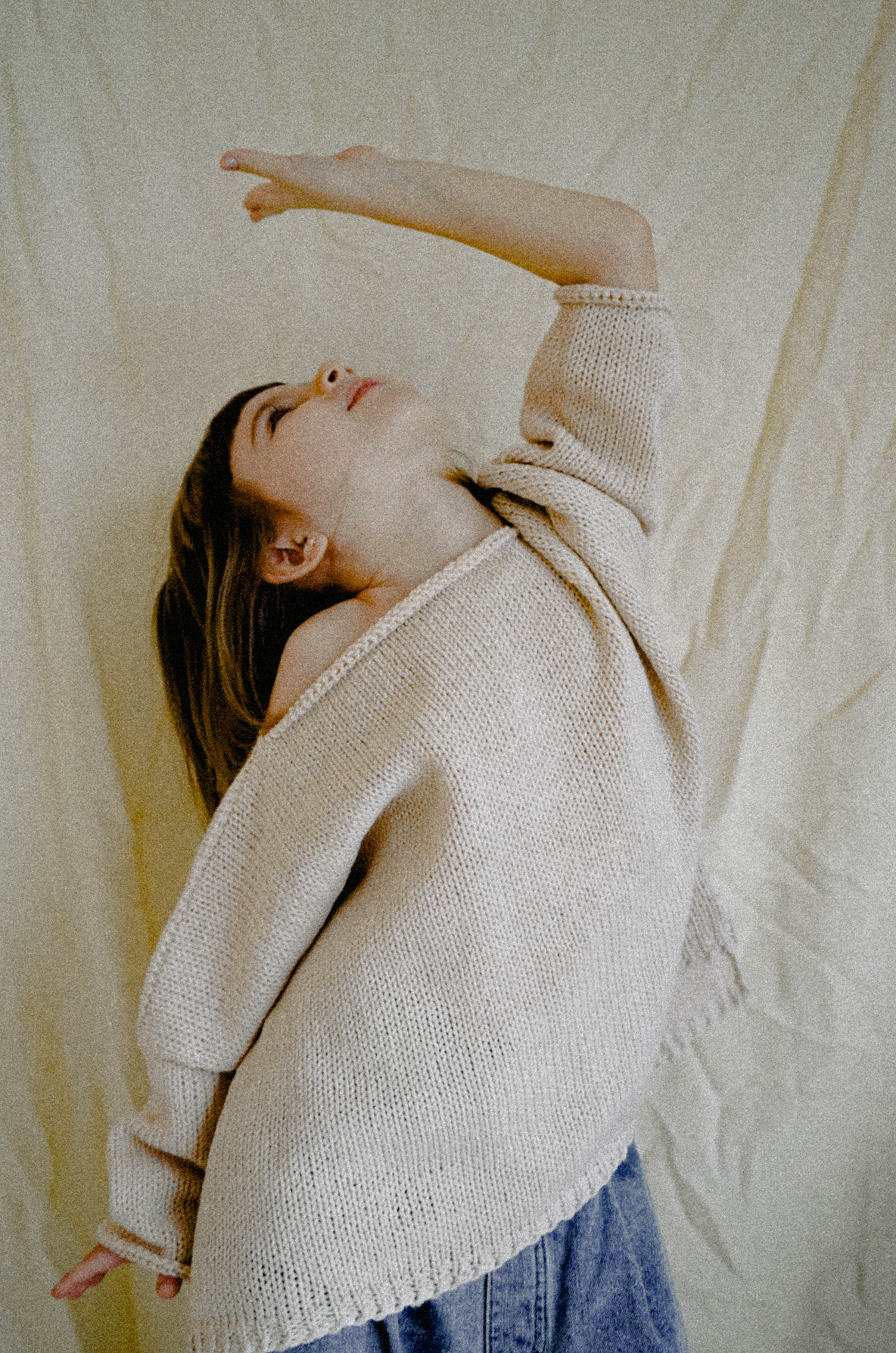 Cashmere oversized top