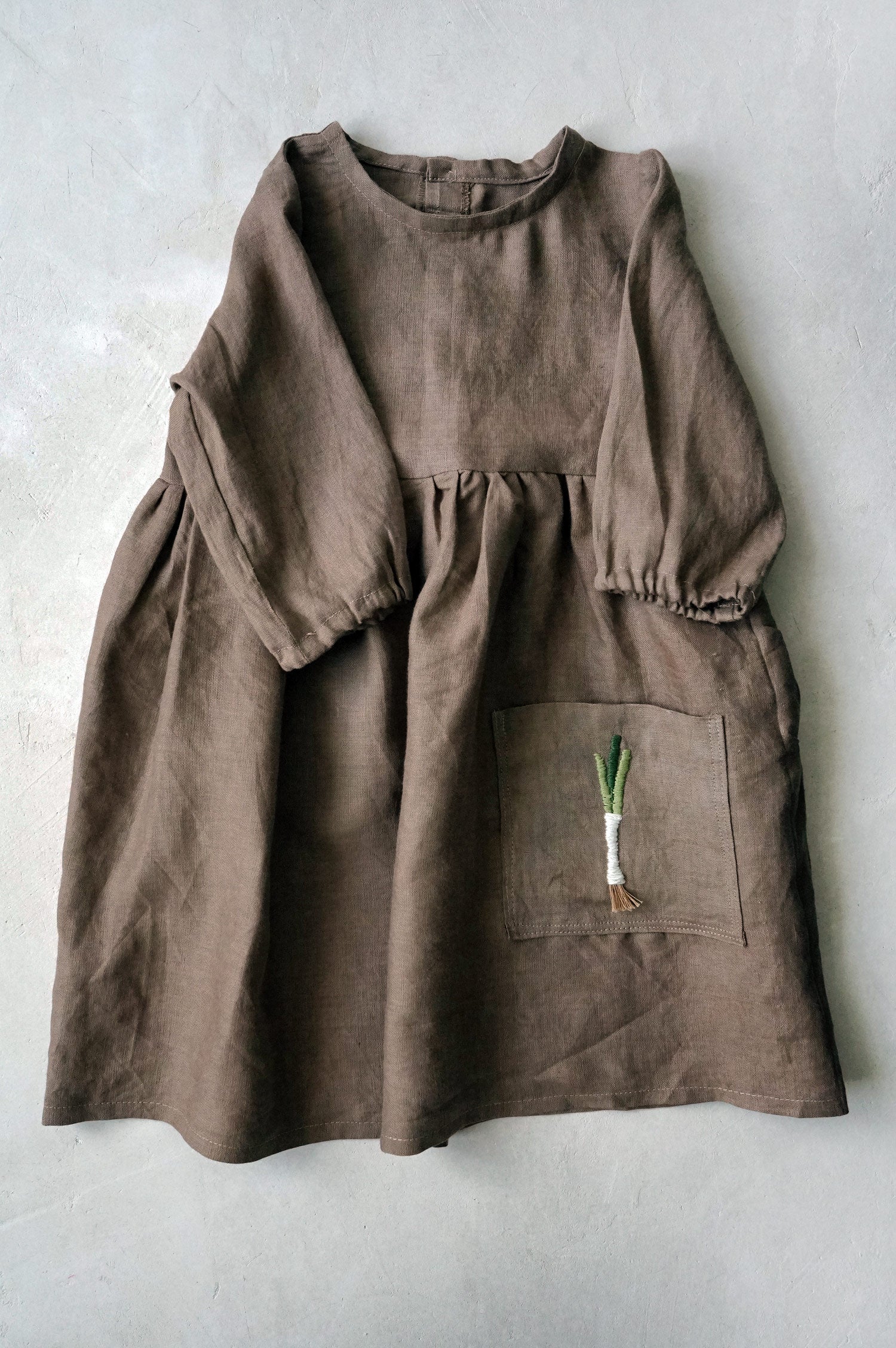 Miss Onion linen dress