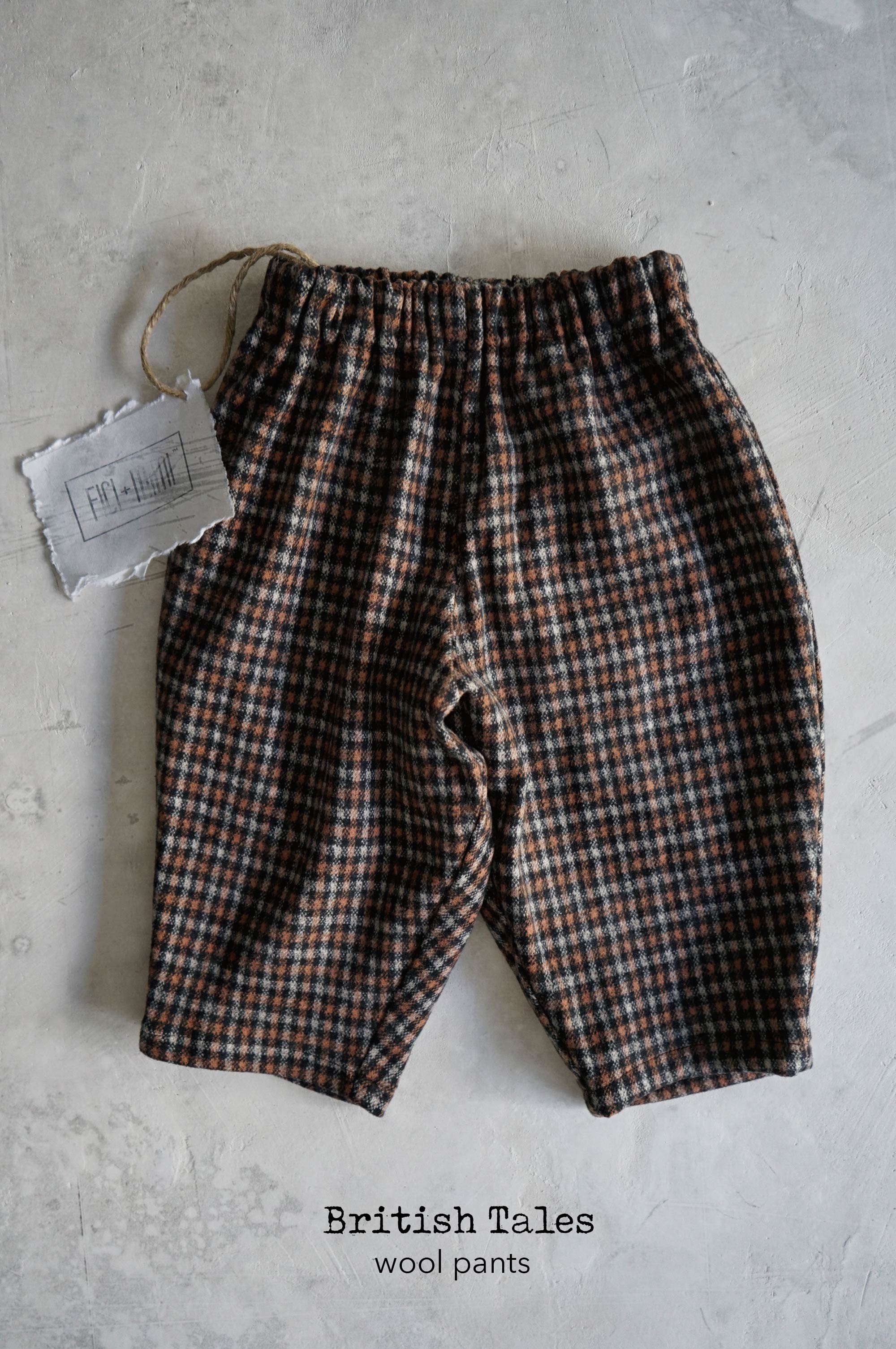 British Tales Wool Pants