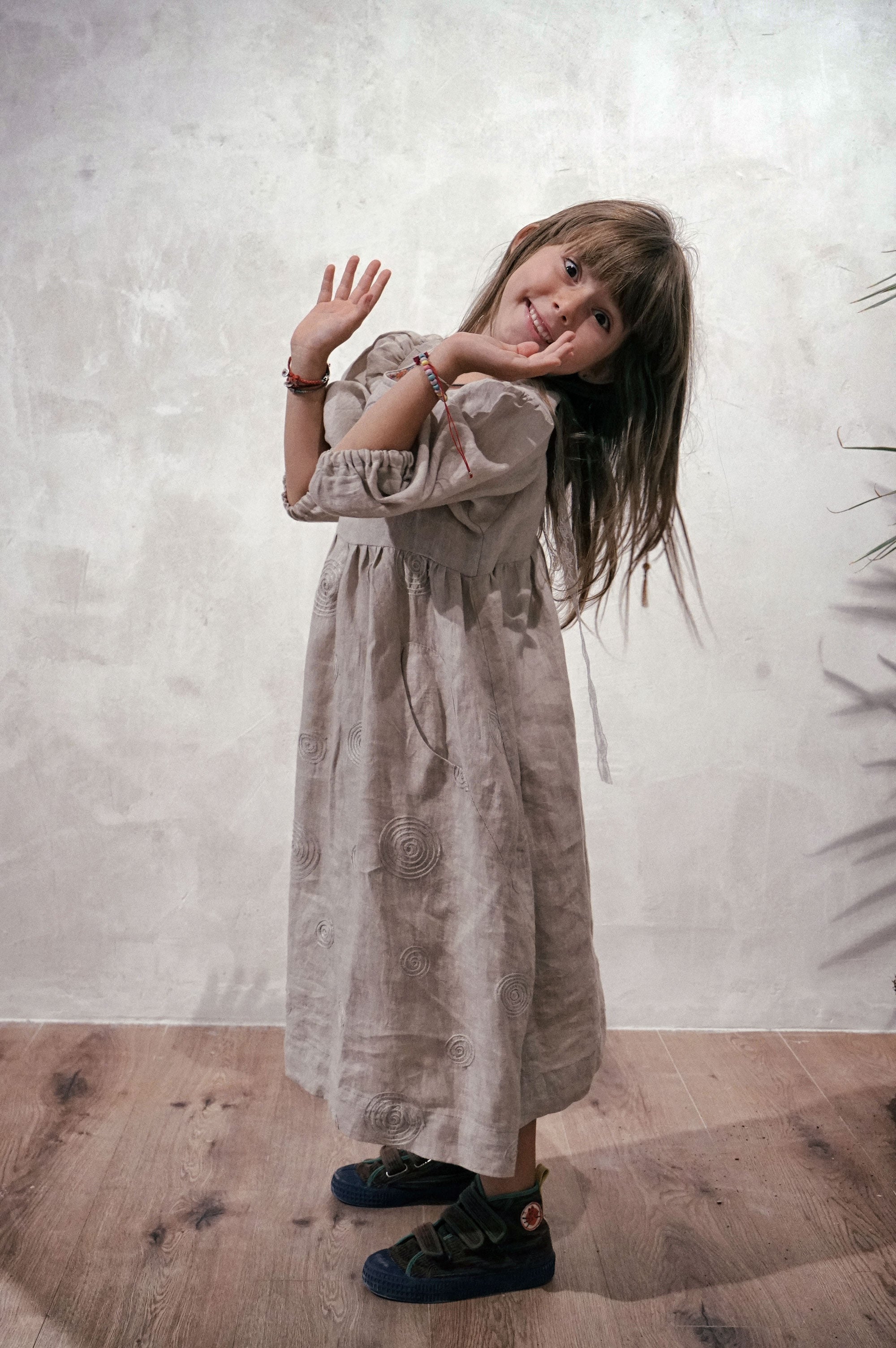 Miss Jane Linen Dress