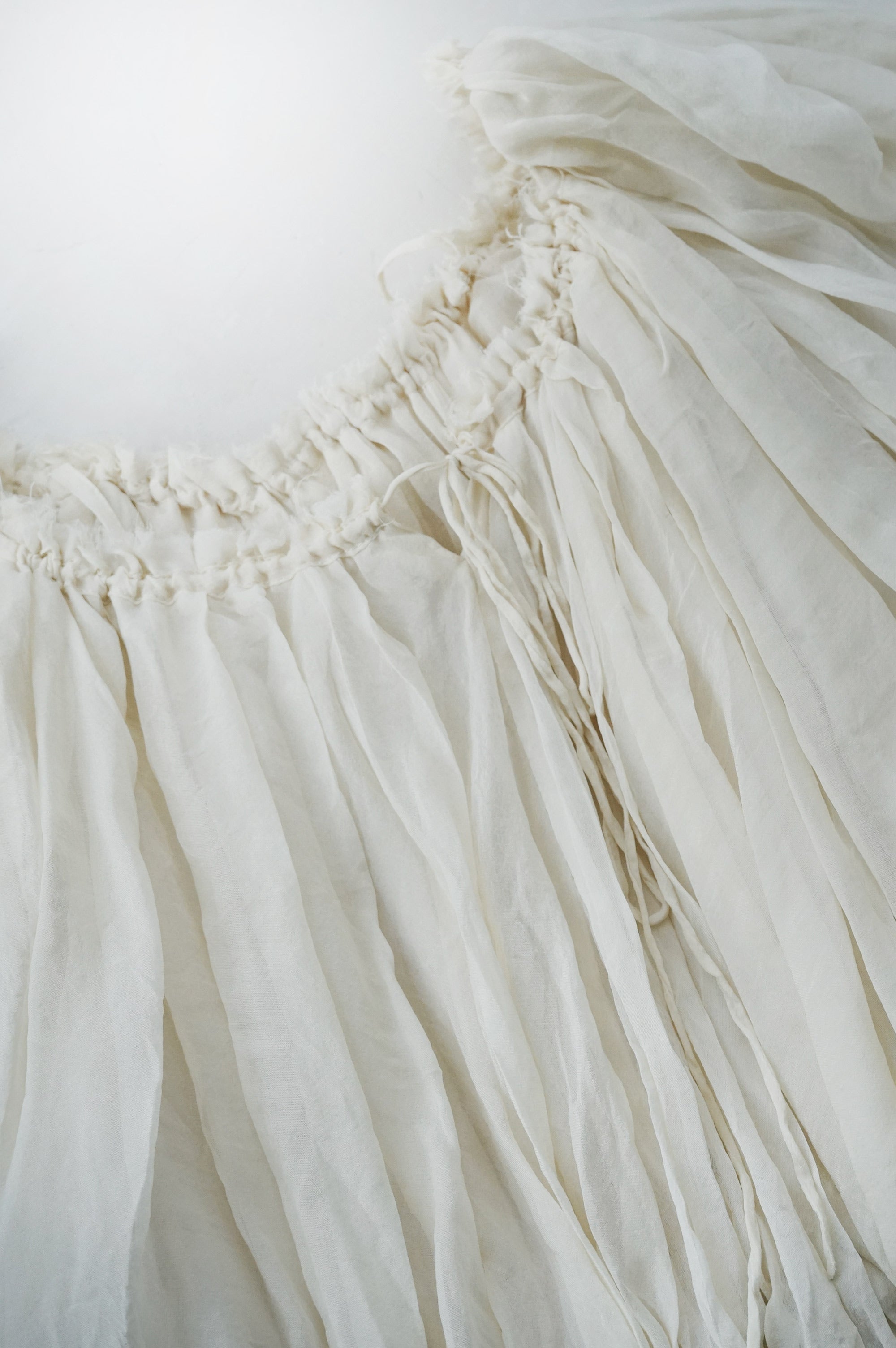 Natural silk top