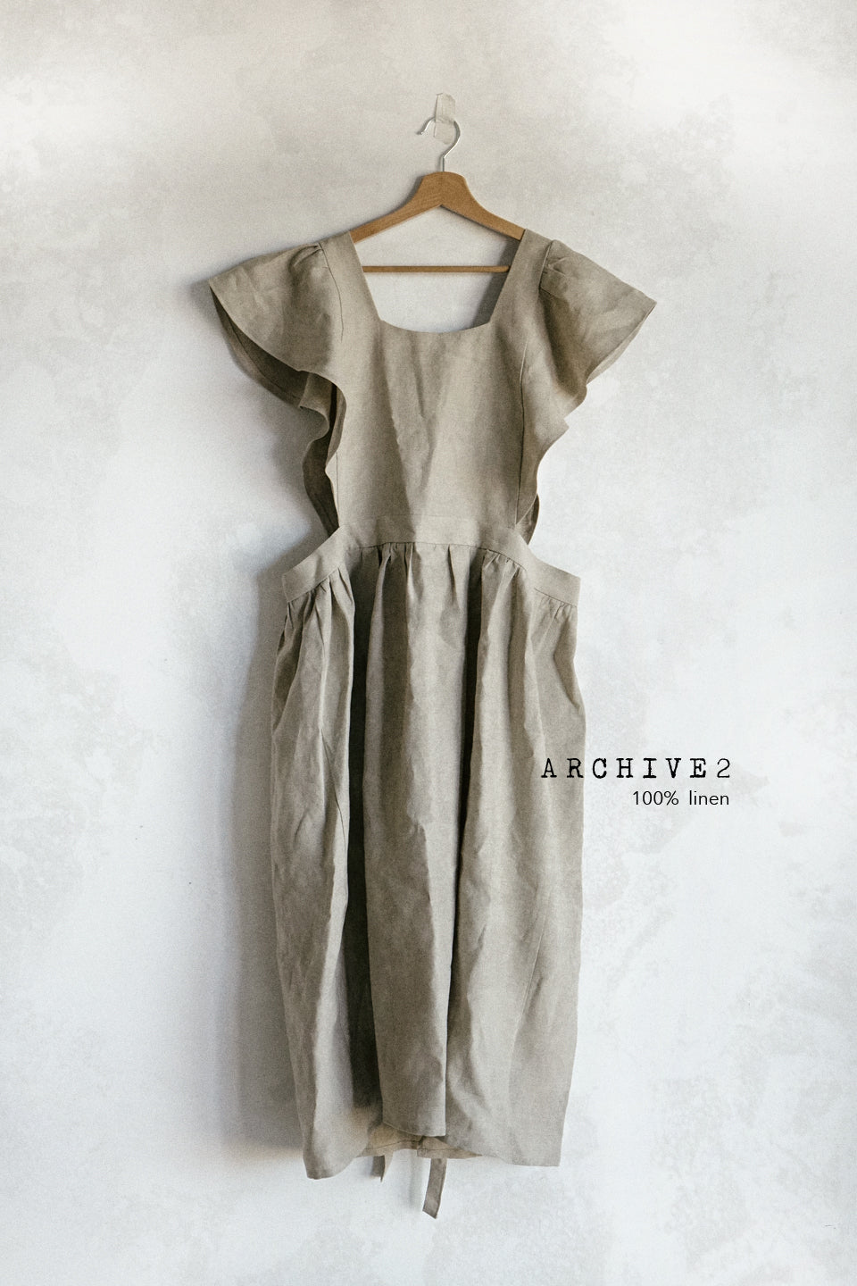 Archive Linen Apron
