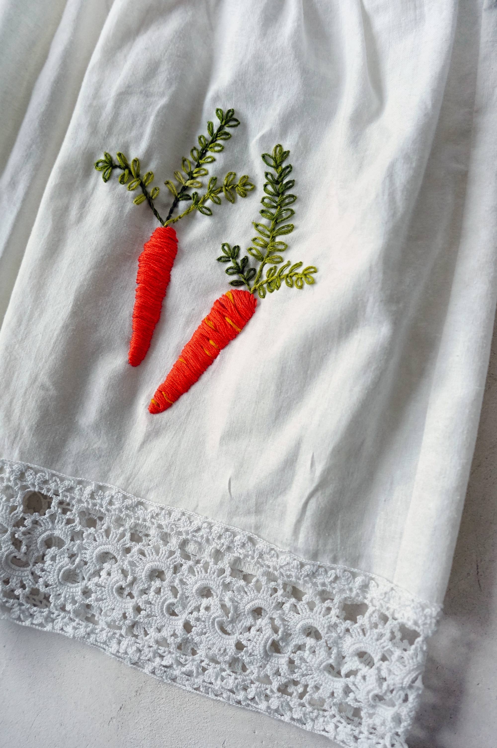 Carrot skirt