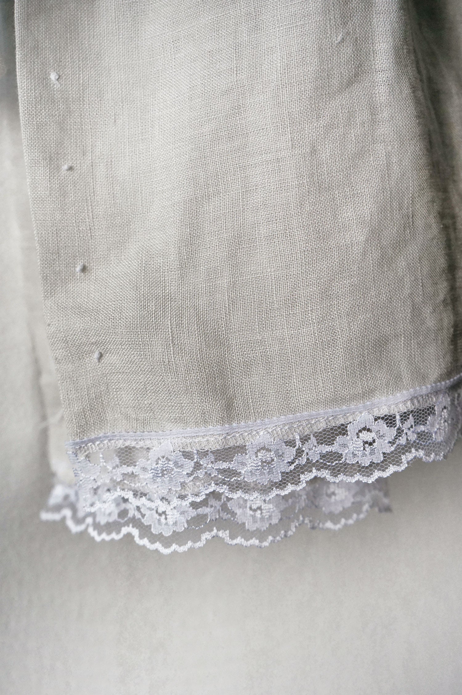 Pinafore linen dress