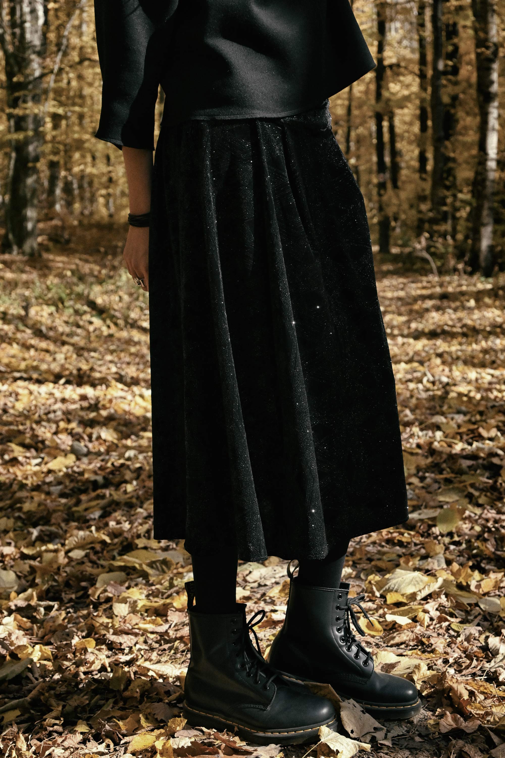 Sparks Velvet skirt