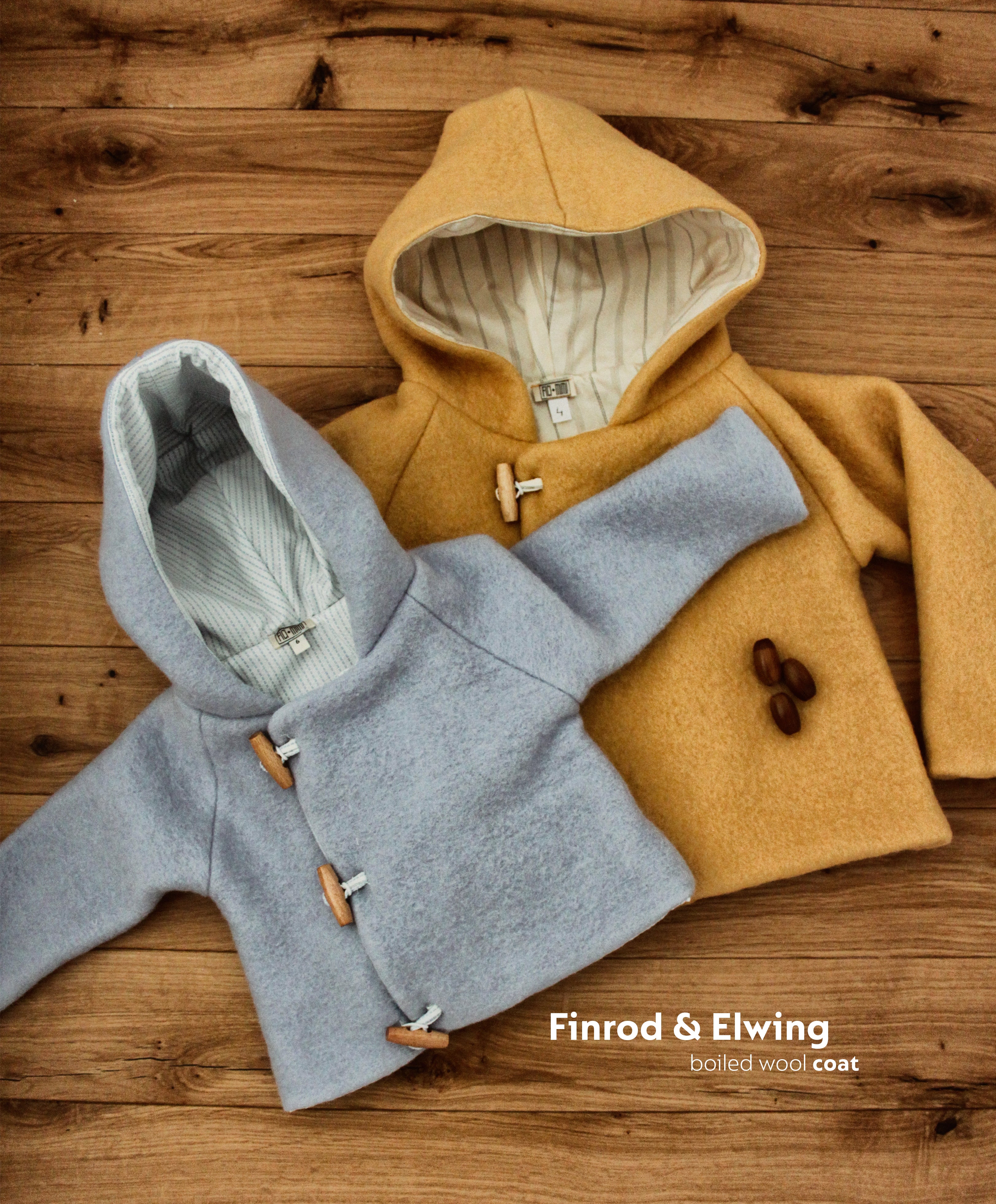 Finrod Boiled Wool Coat