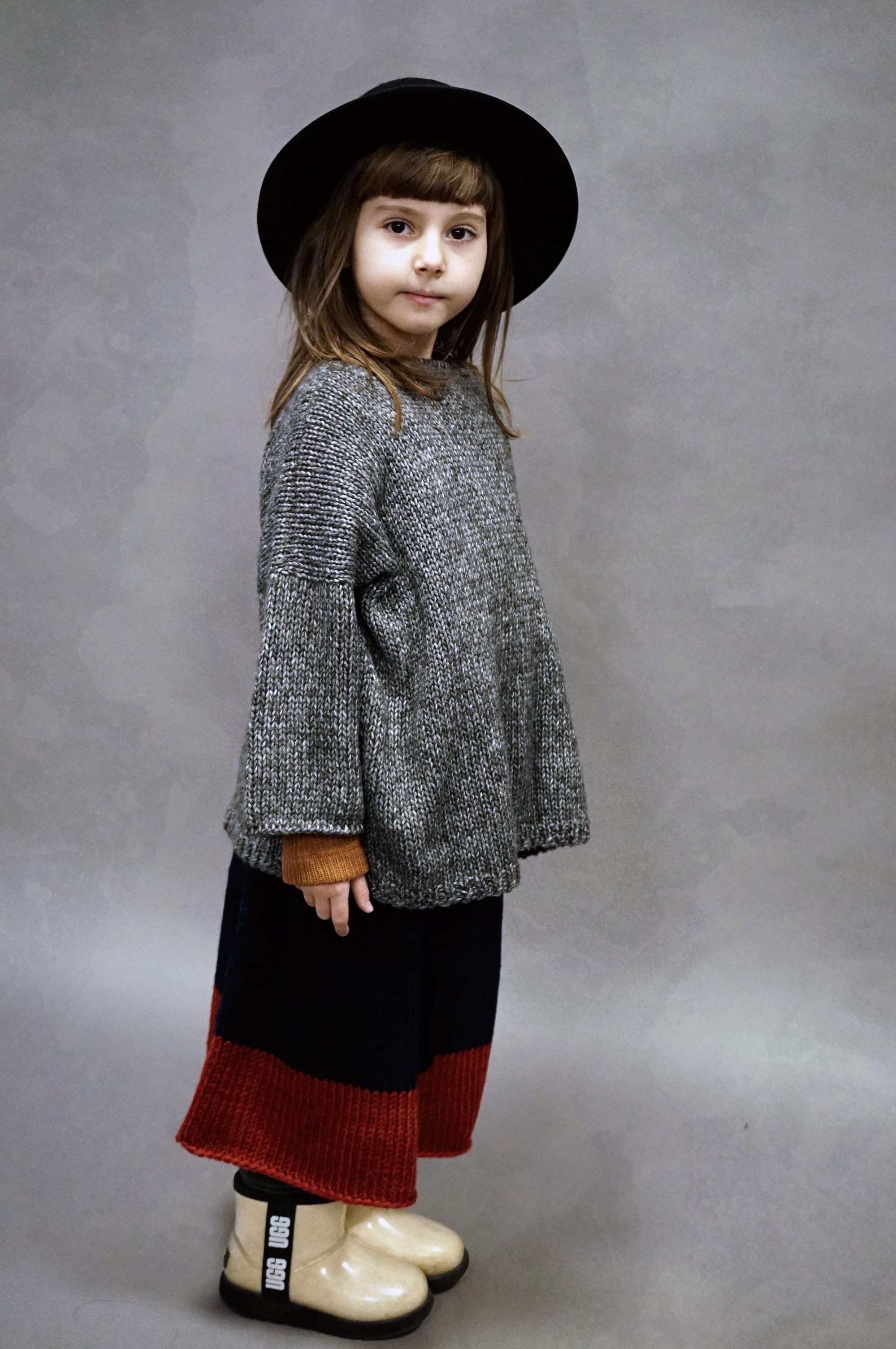 Gray Wool Sweater