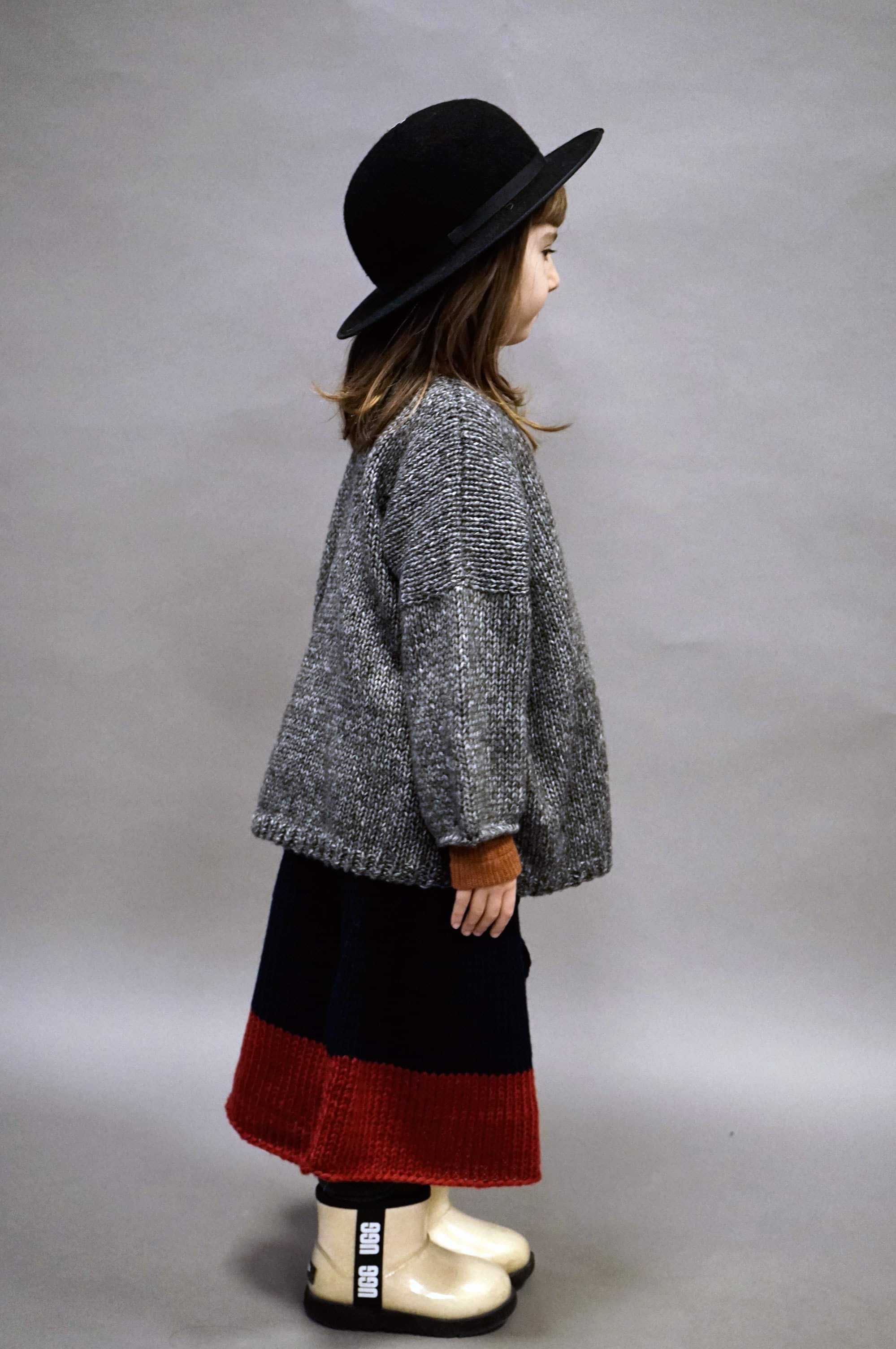 Gray Wool Sweater