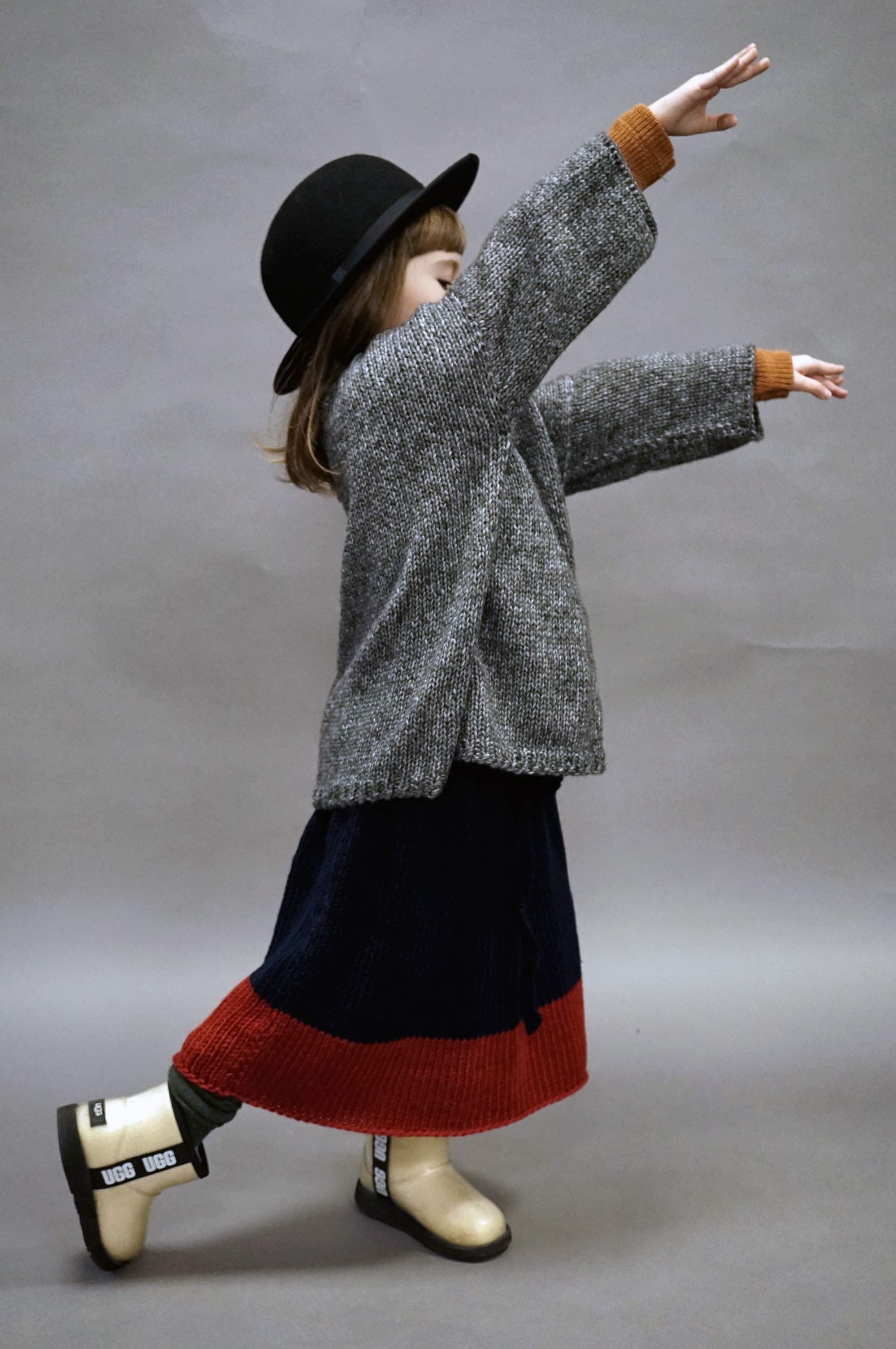 Gray Wool Sweater
