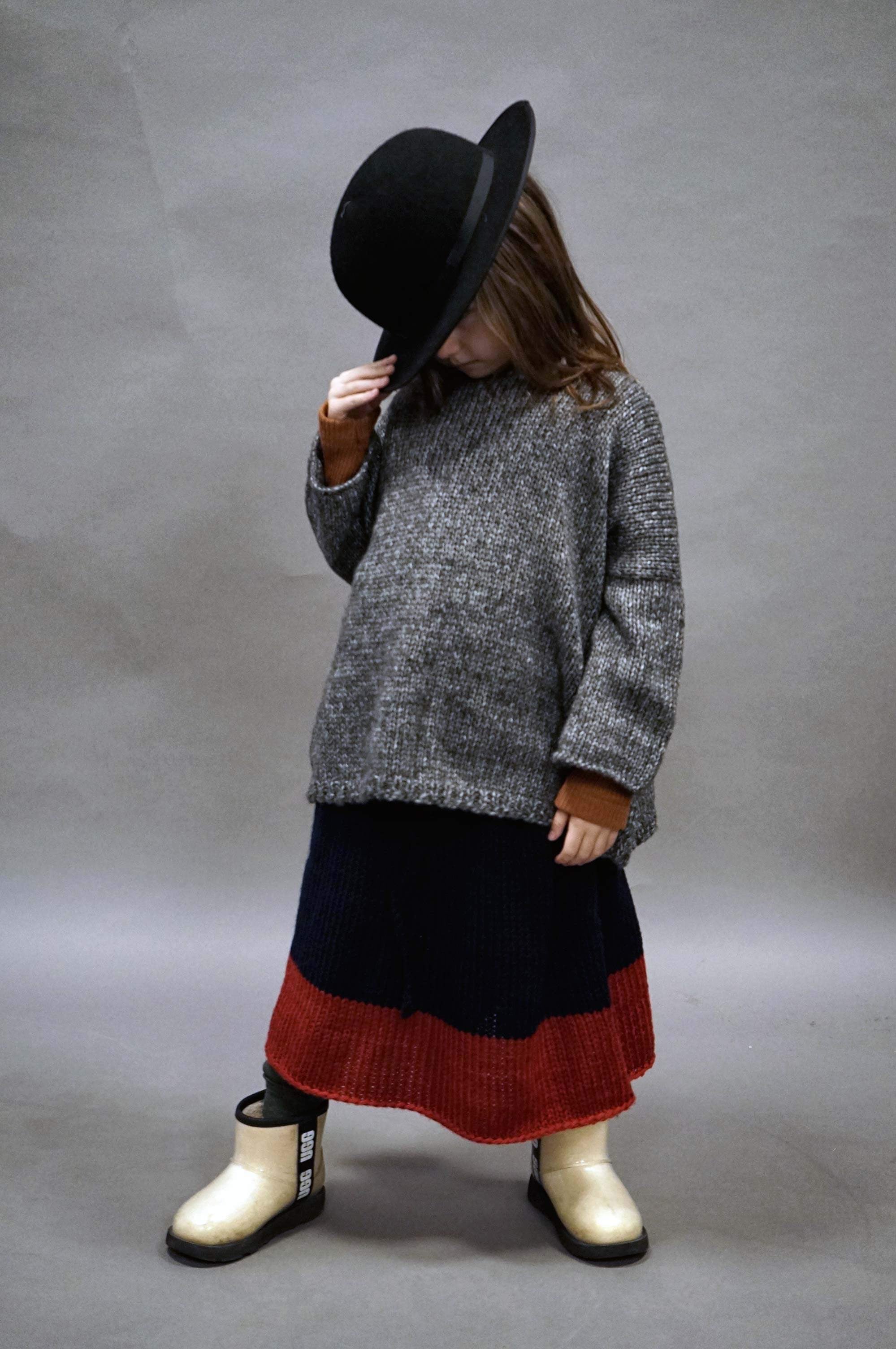 Gray Wool Sweater