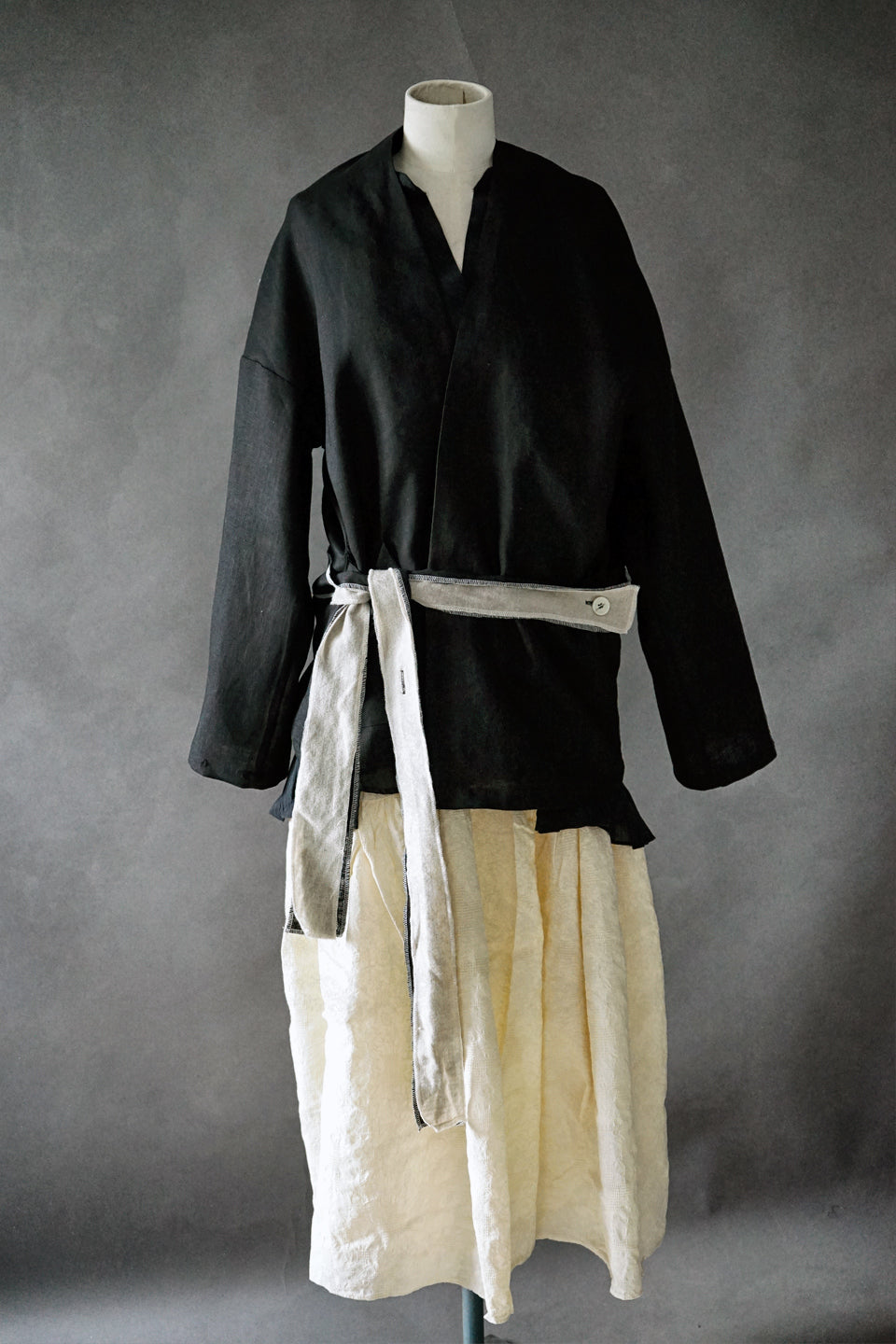 Charlotte Cotton Skirt (Ivory)
