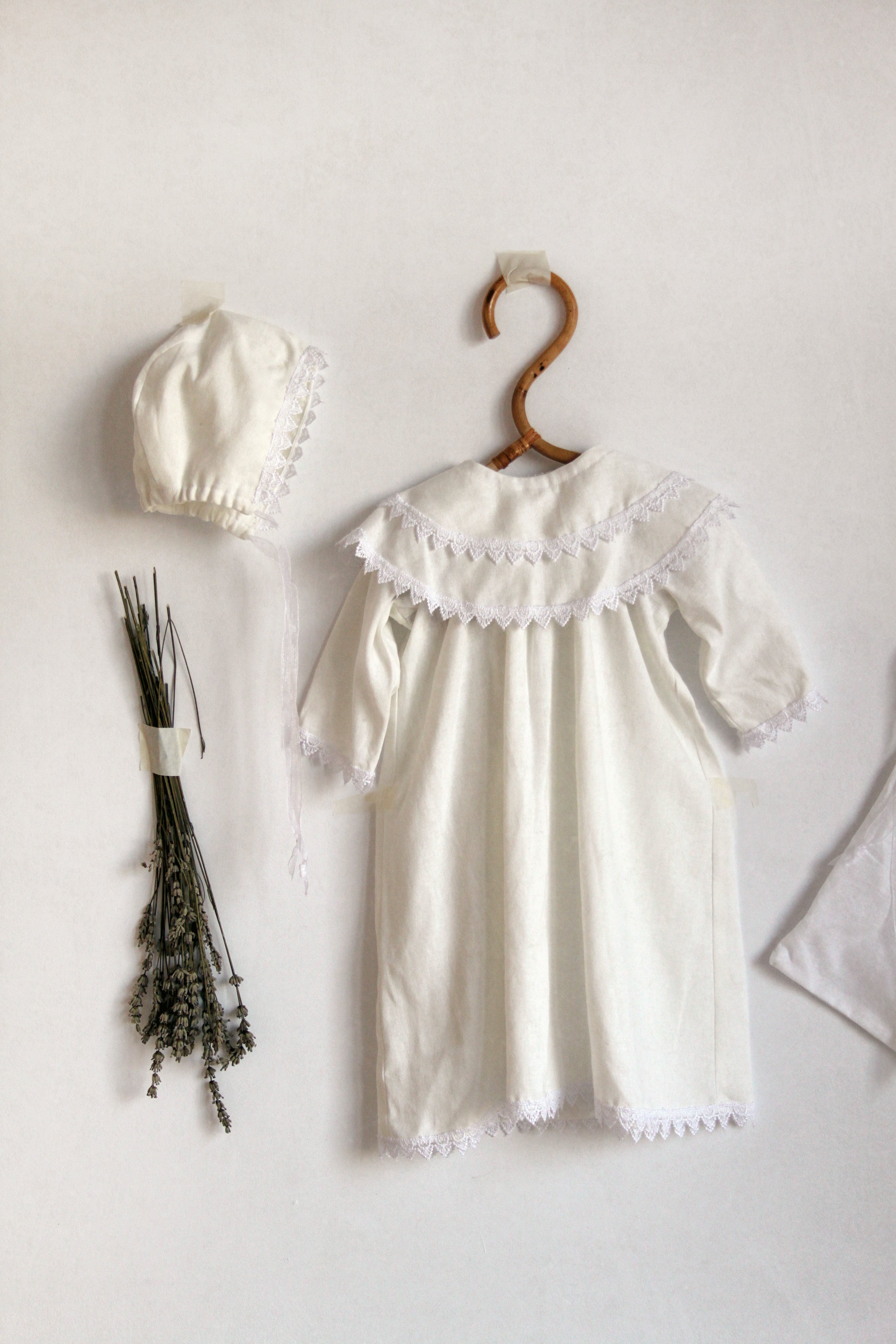 Christening linen set