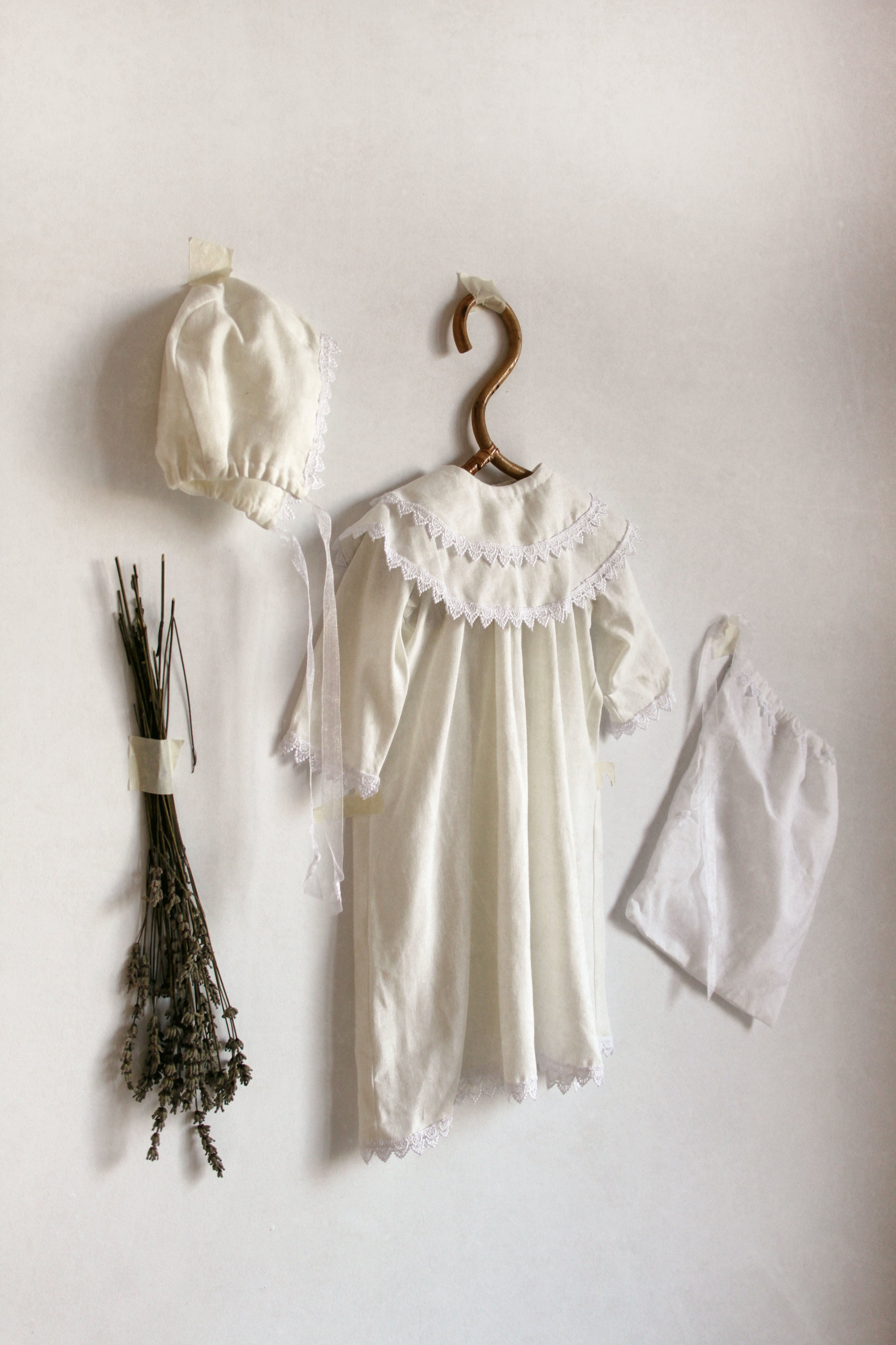 Christening linen set