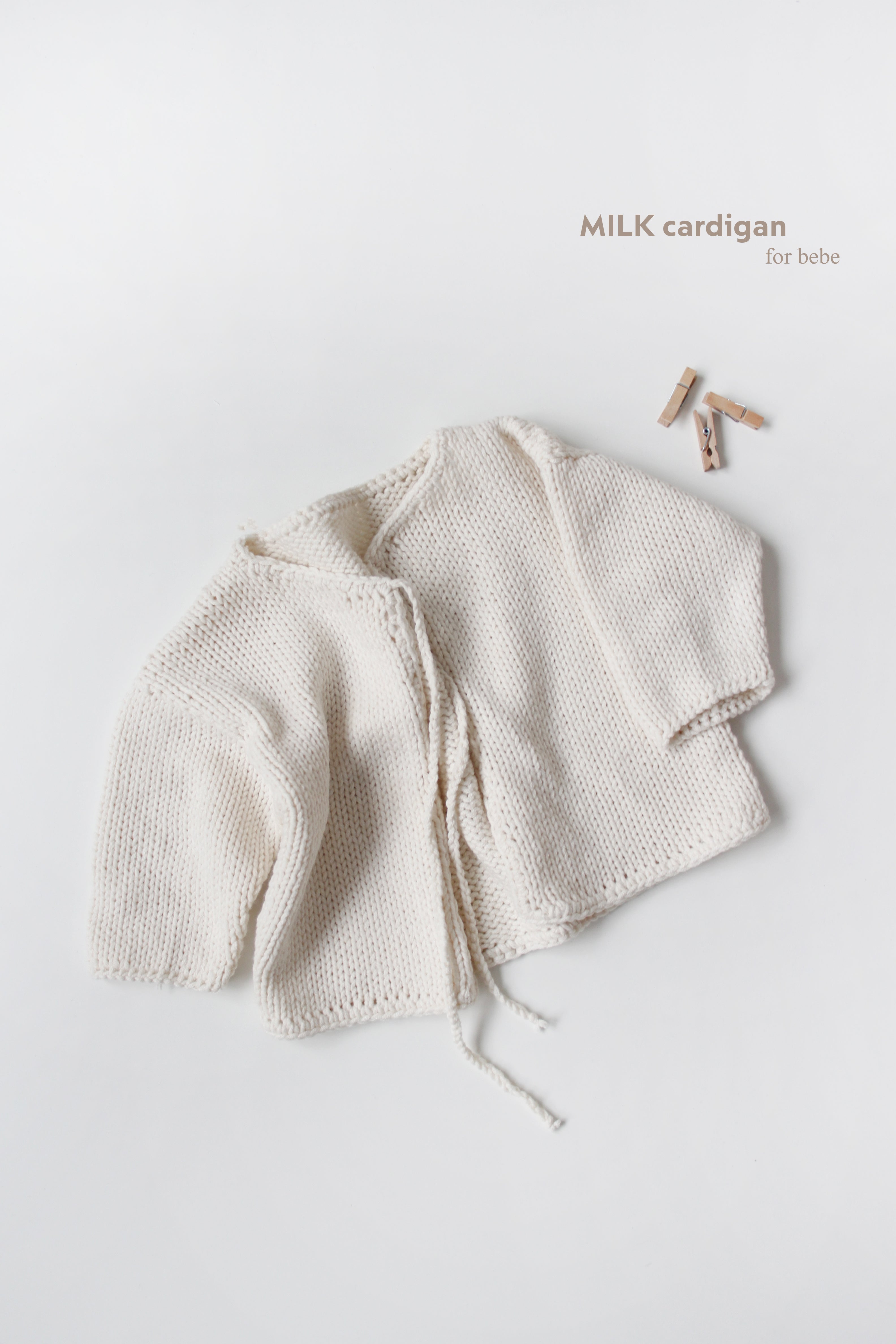 Milk cardigan