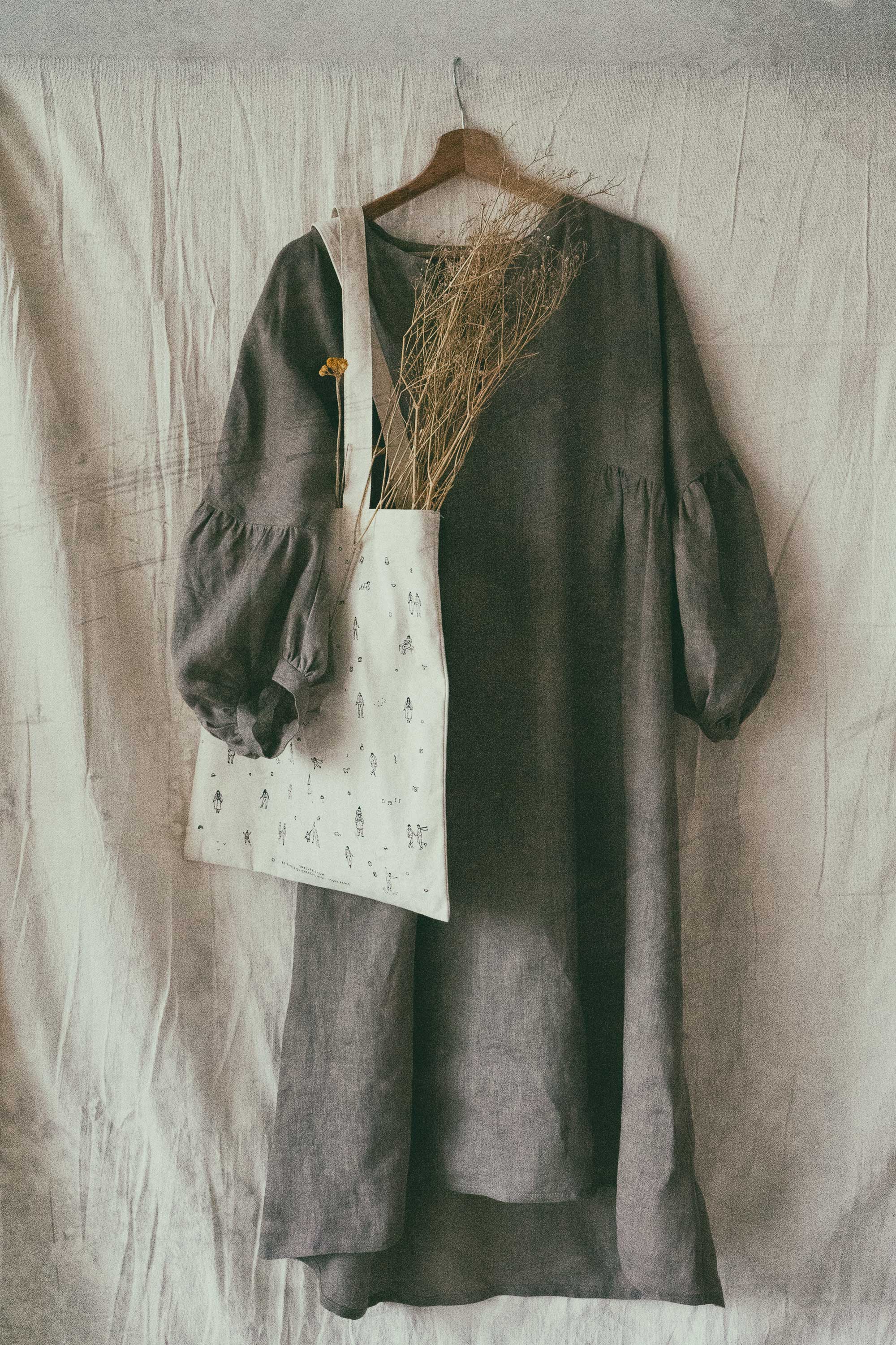 Moving through the moon dress