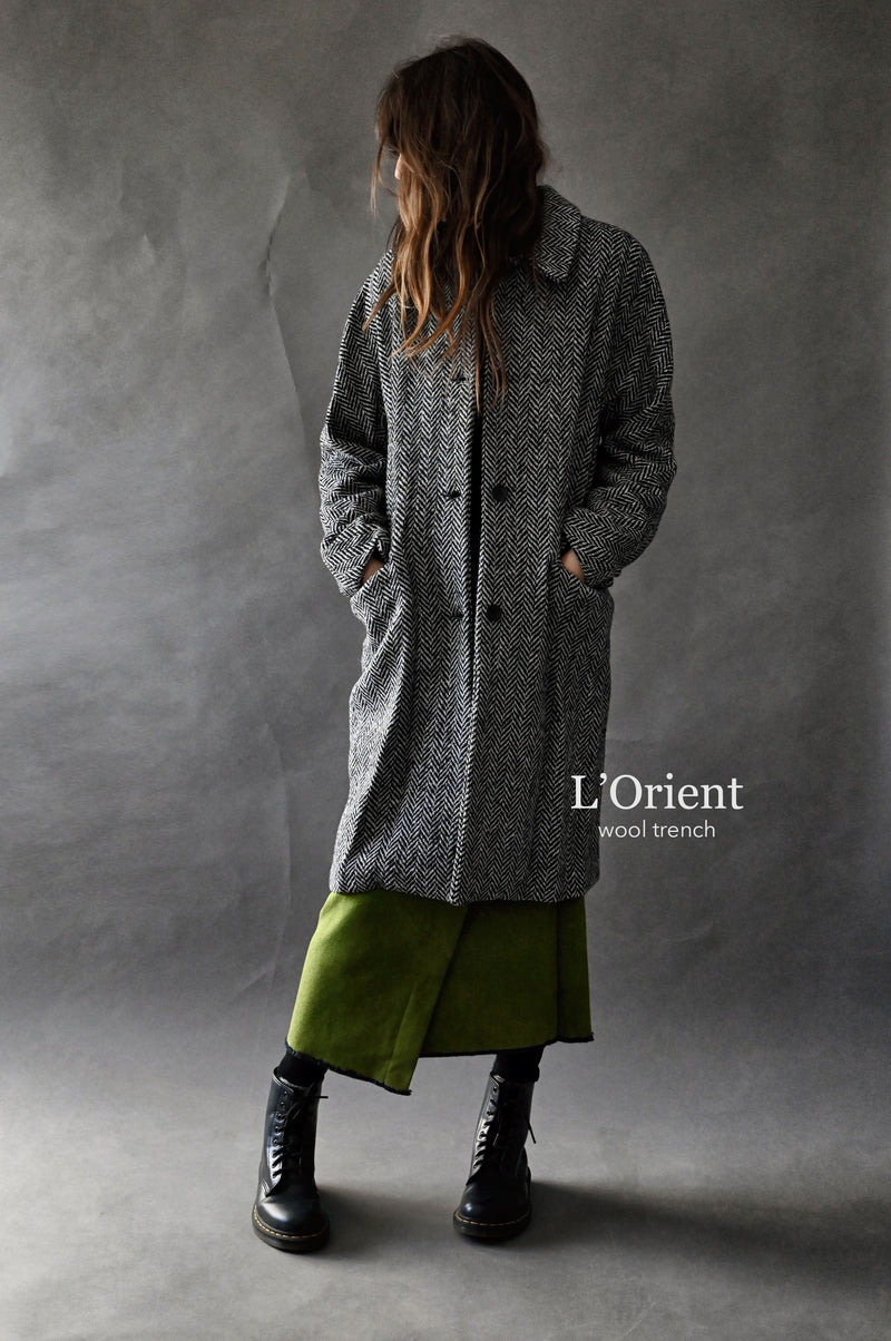 L'Orient Wool Trench