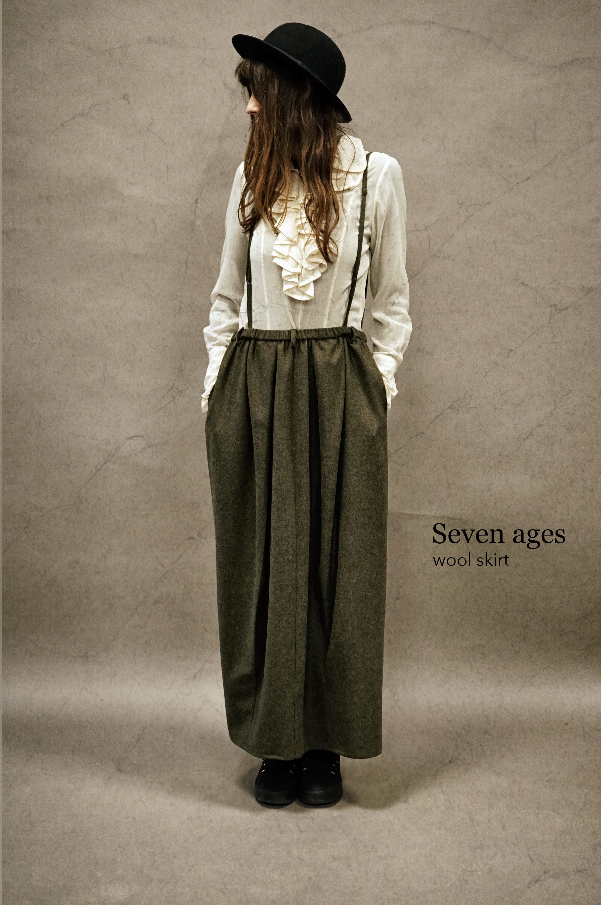 Seven Ages Wool skirt