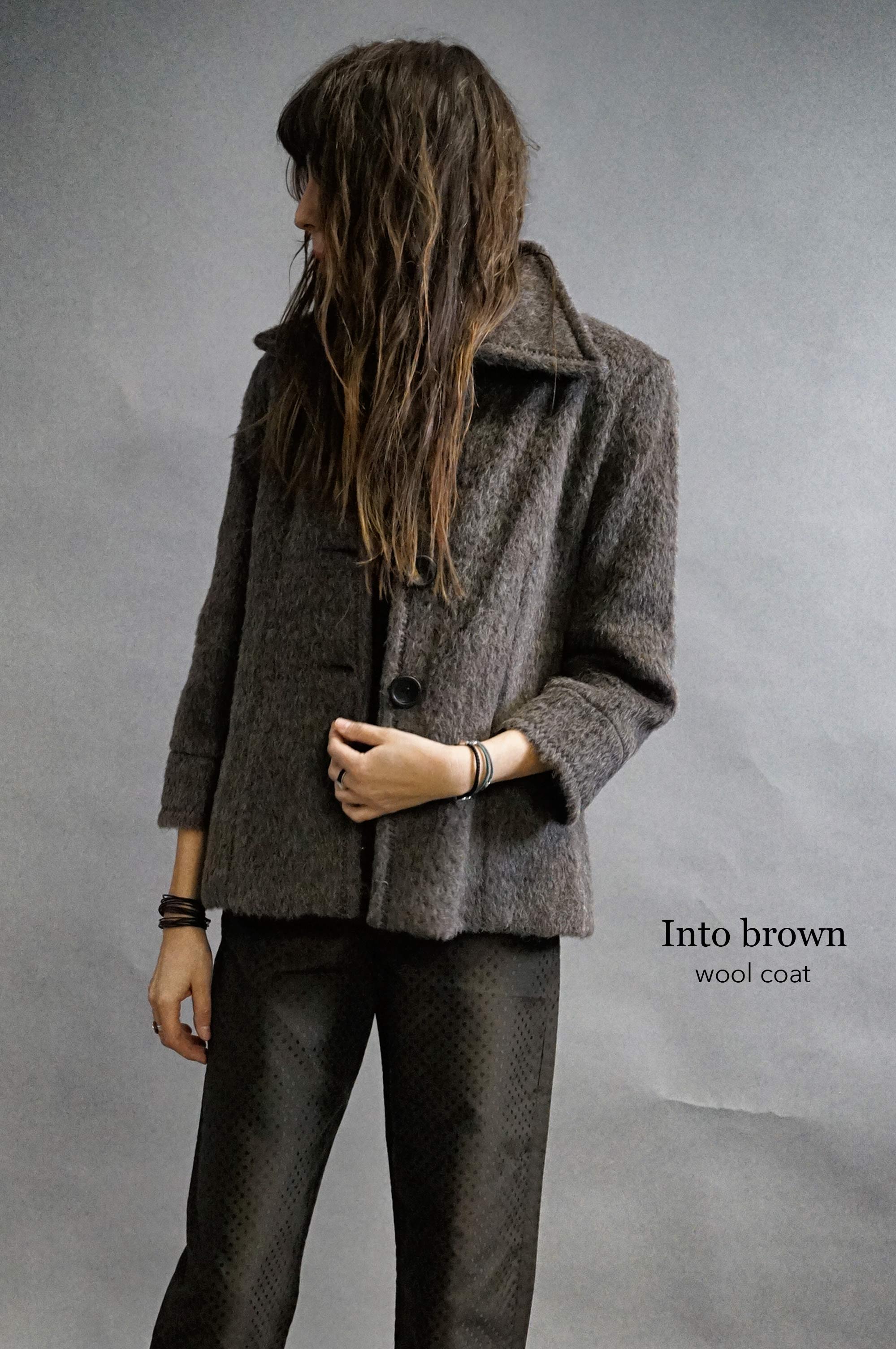 Into brown