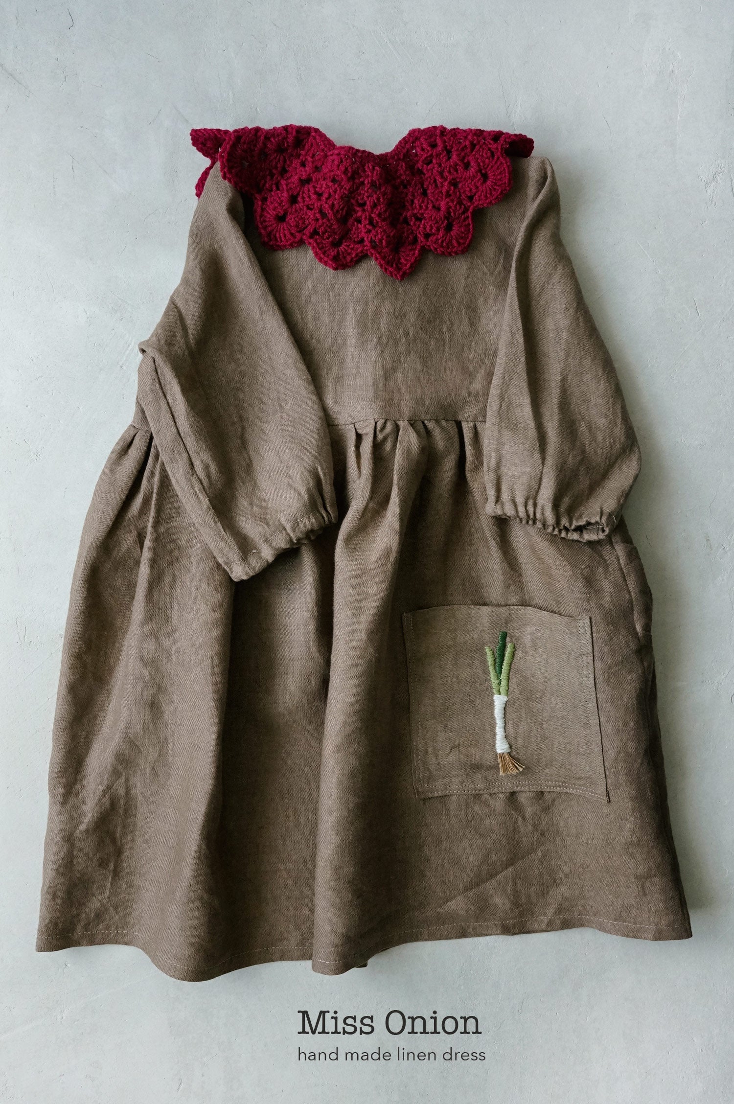 Miss Onion linen dress