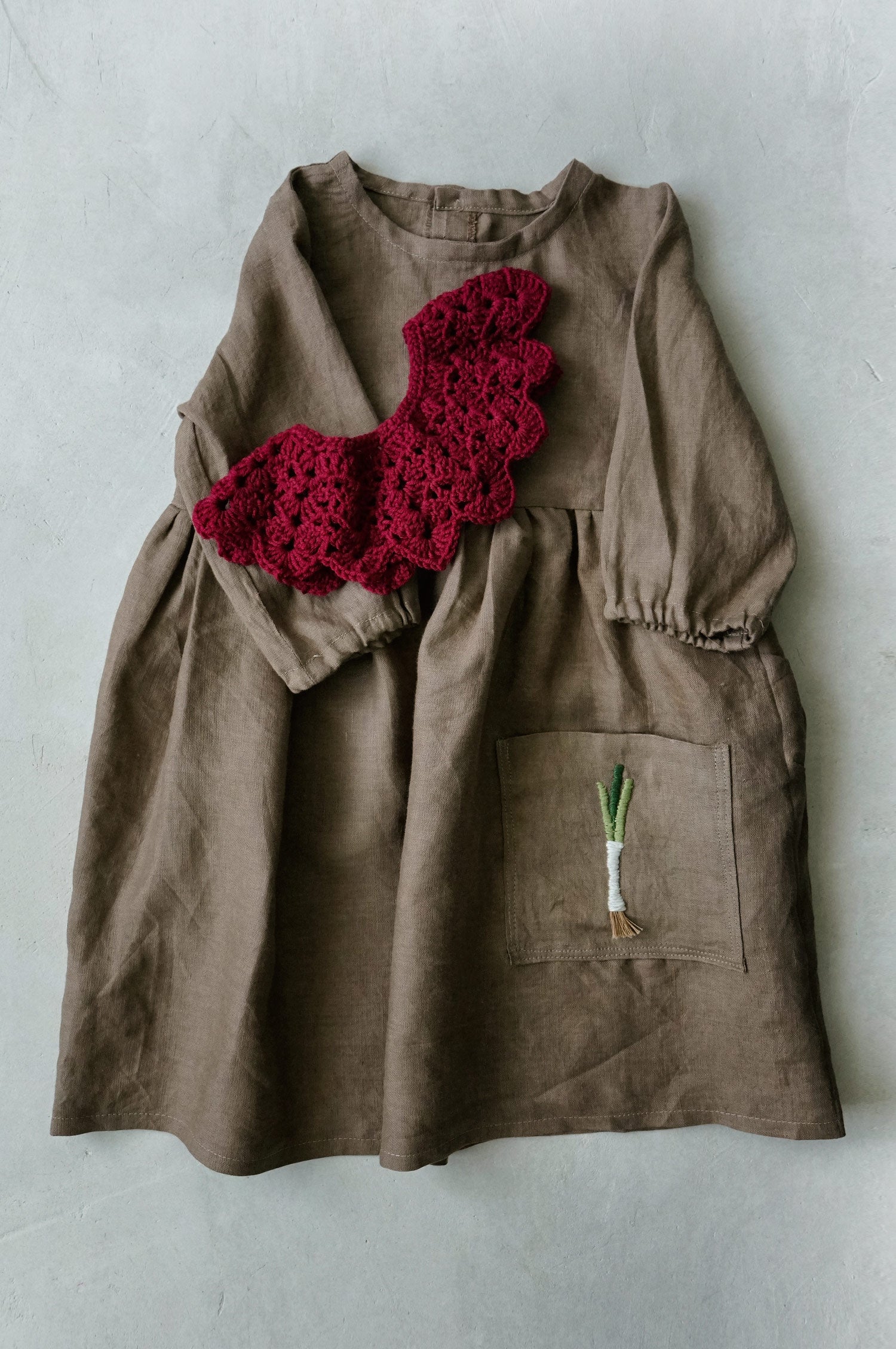 Miss Onion linen dress