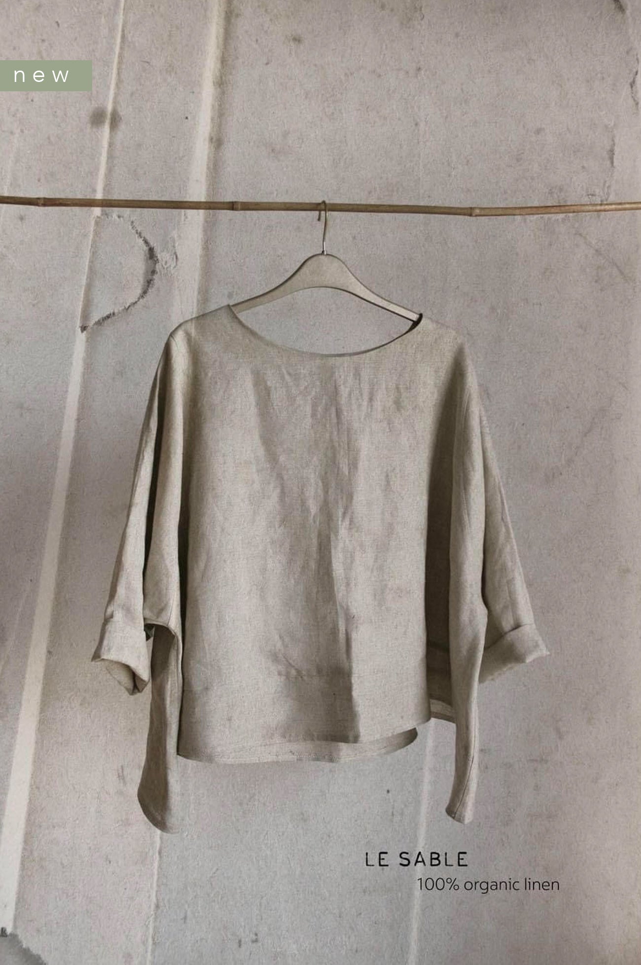 Organic Linen Top