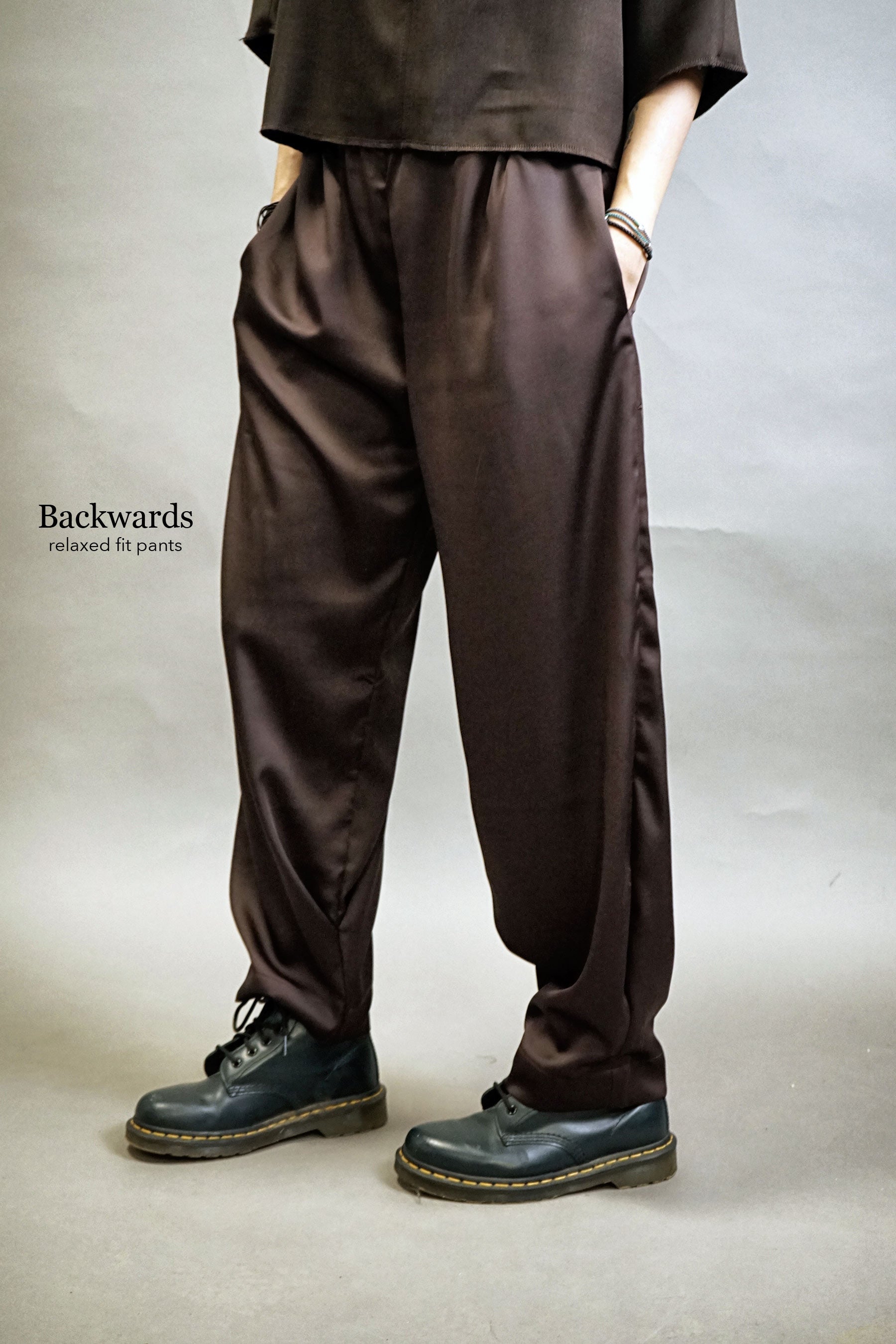 Backwards Viscose Pants