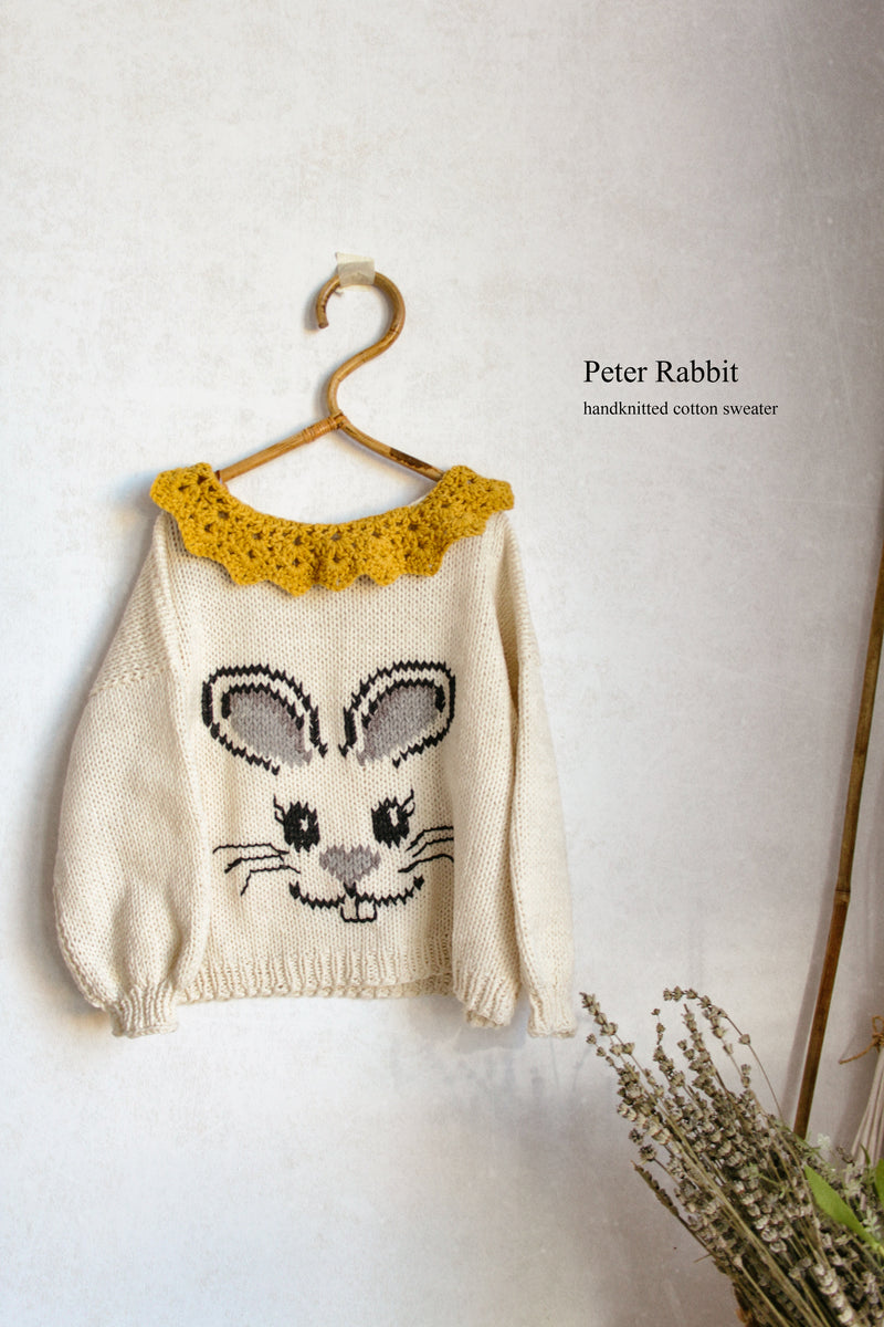 Peter Rabbit handknitted sweater