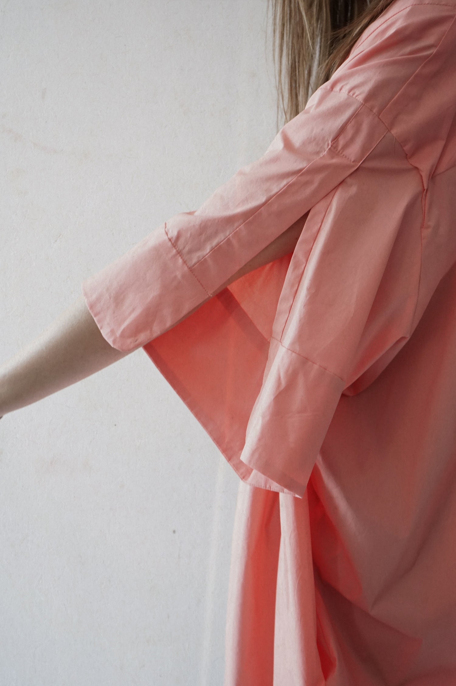 Oversized cotton dress
