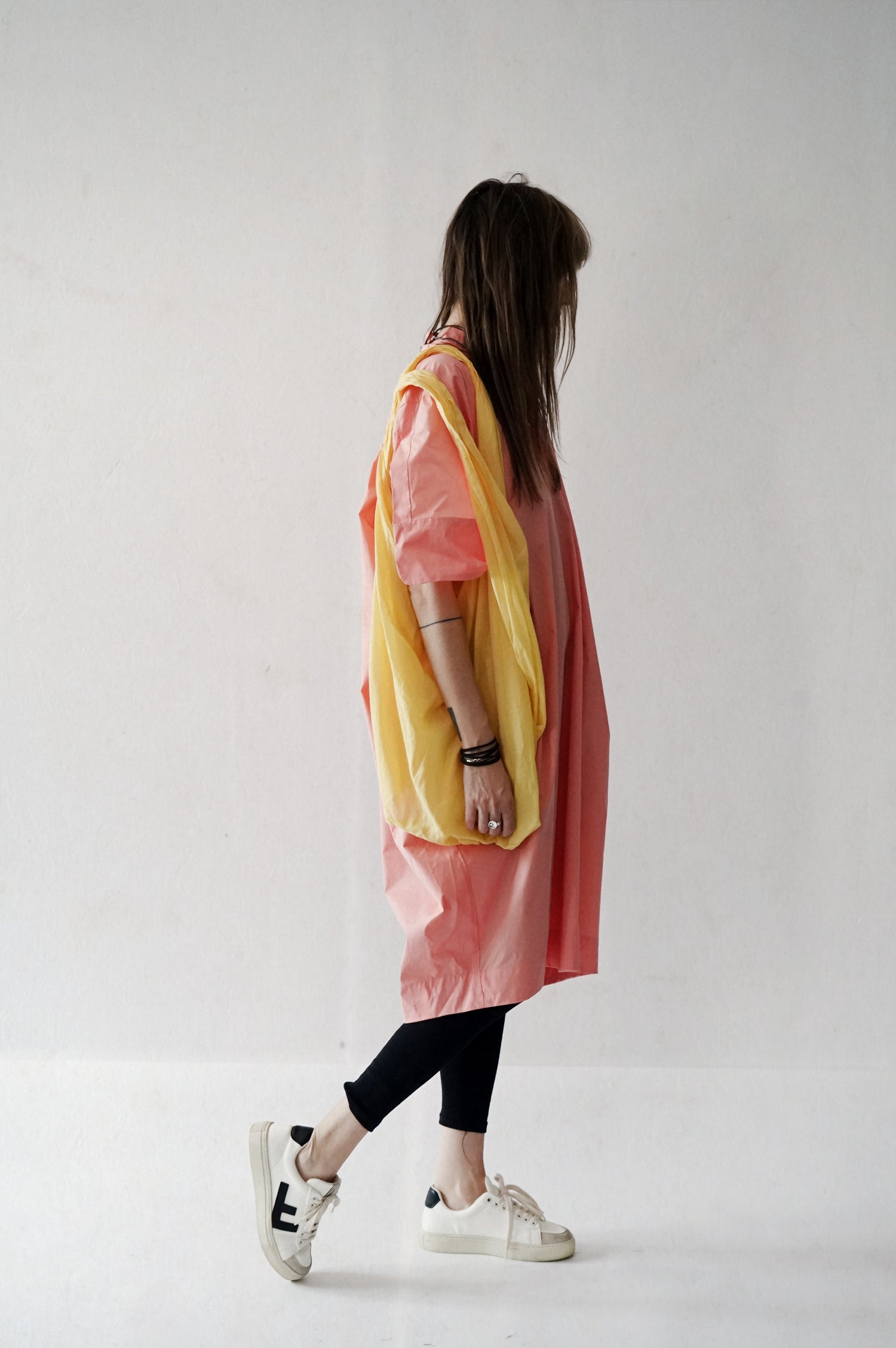 Oversized cotton dress