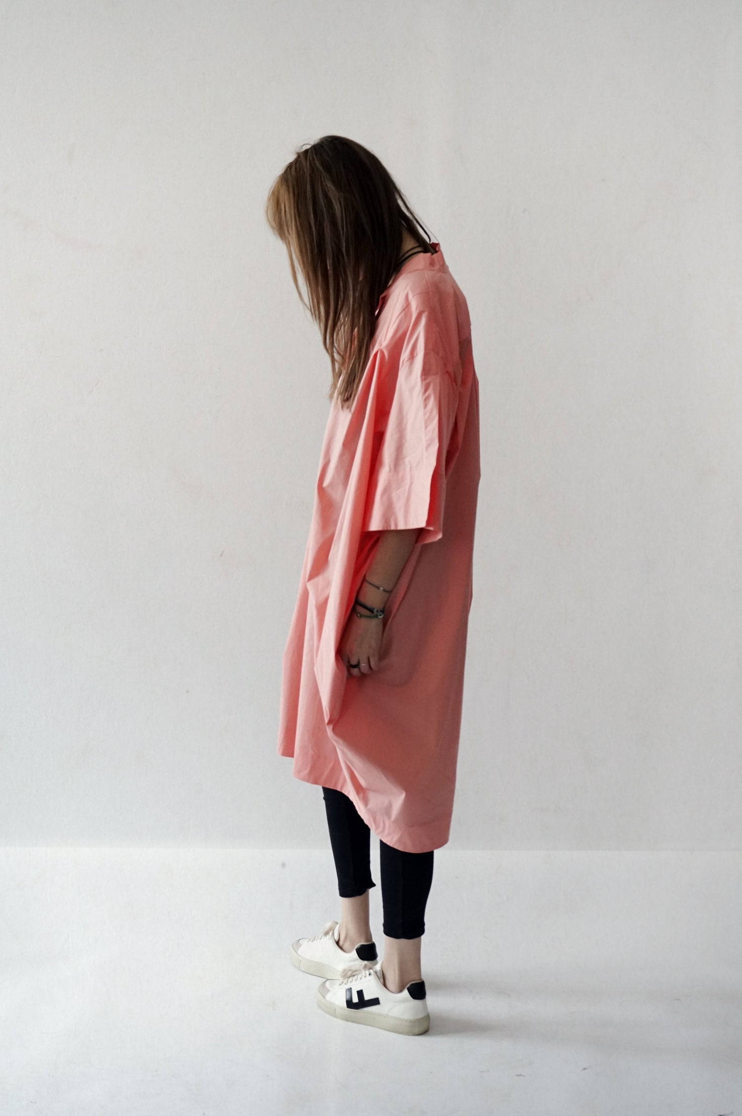 Oversized cotton dress