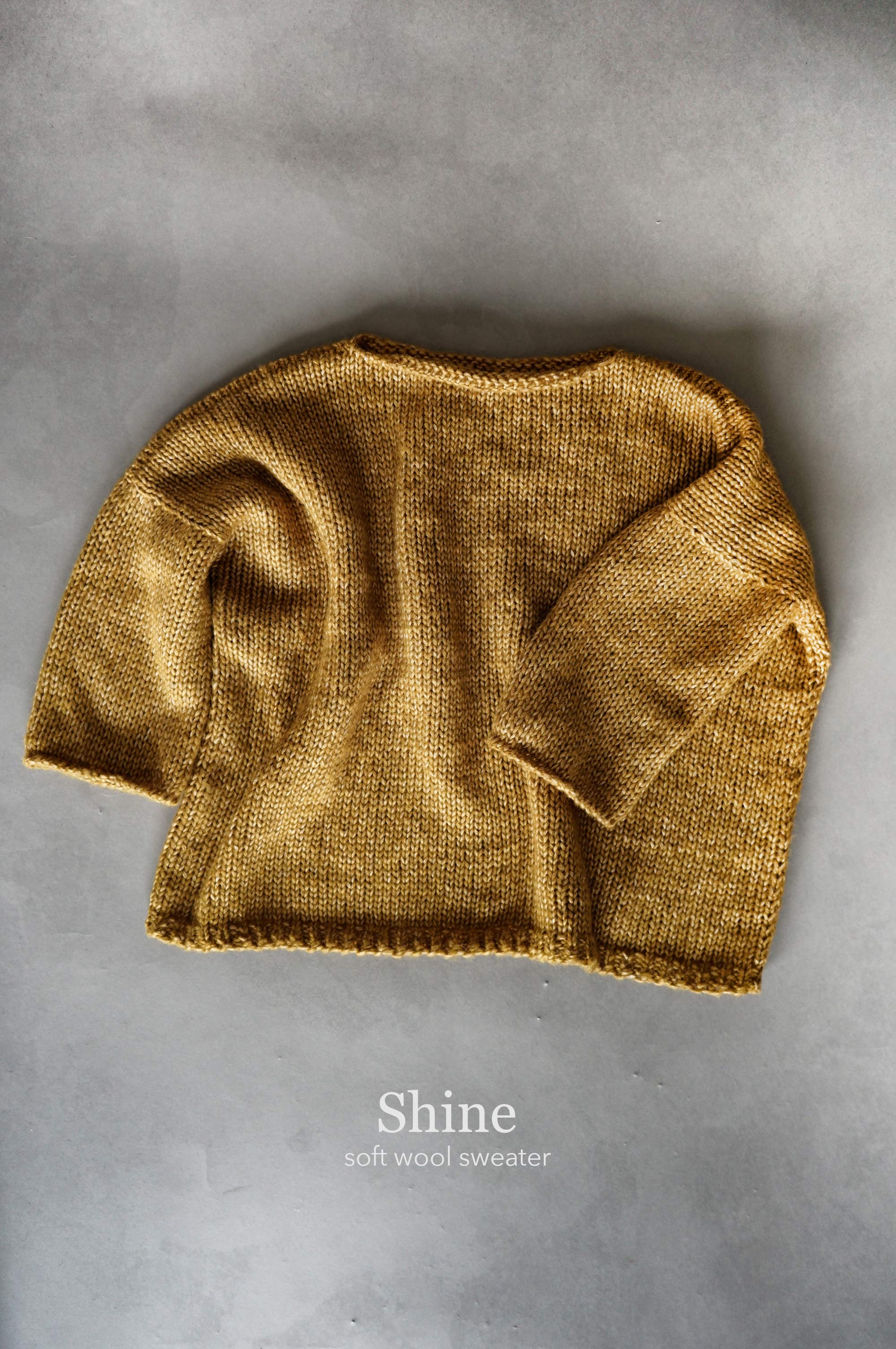 Shine Hand knitted sweater