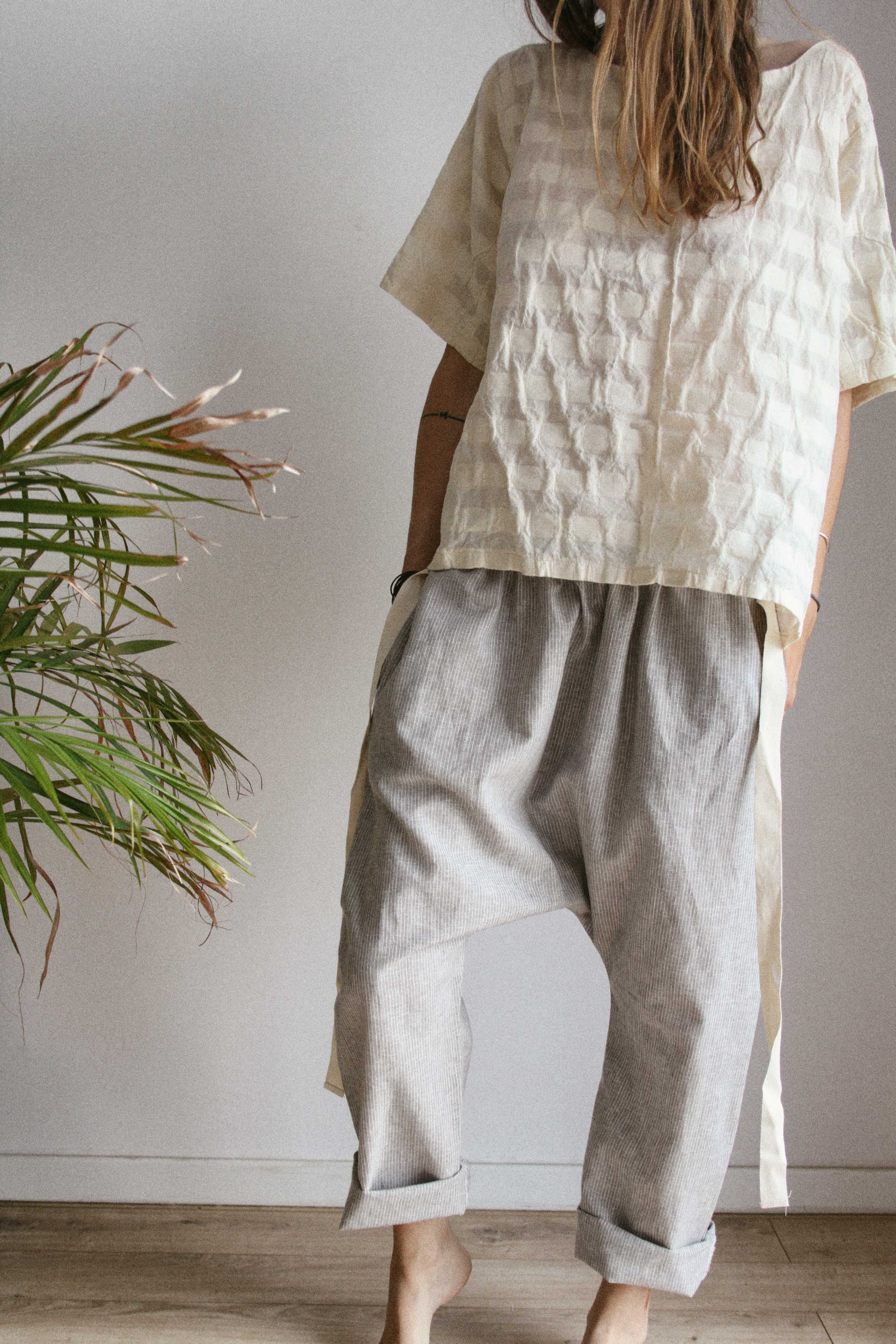 The blues gang linen pants