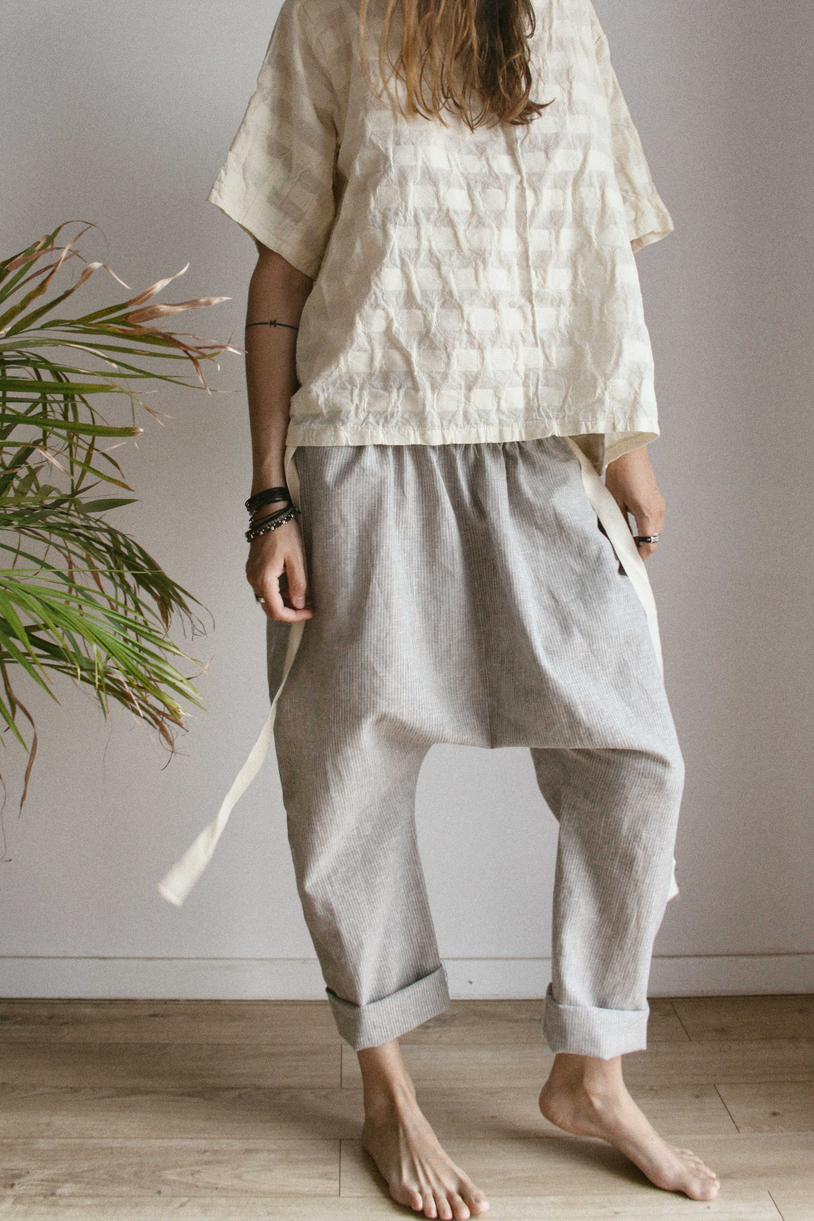 The blues gang linen pants