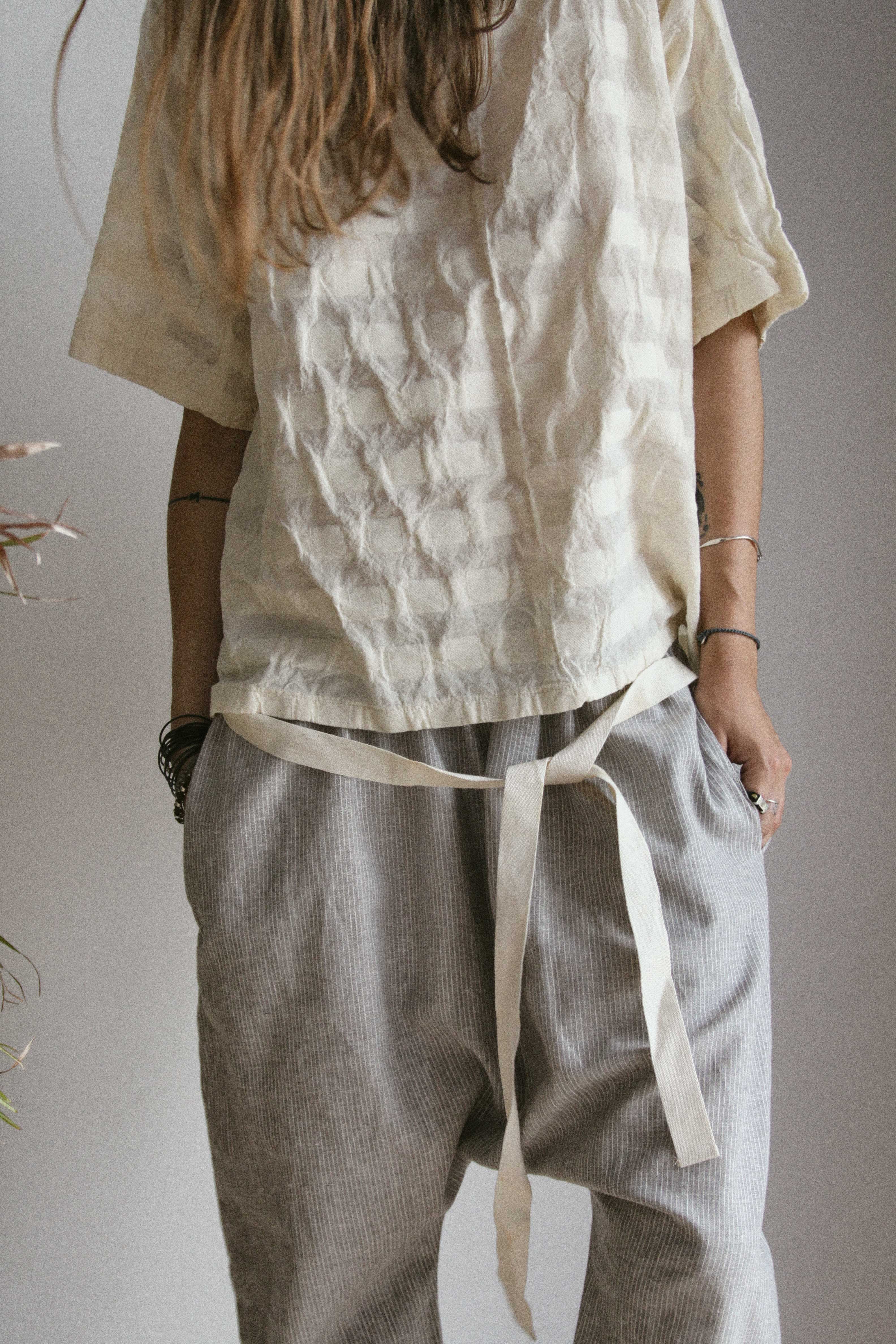 The blues gang linen pants