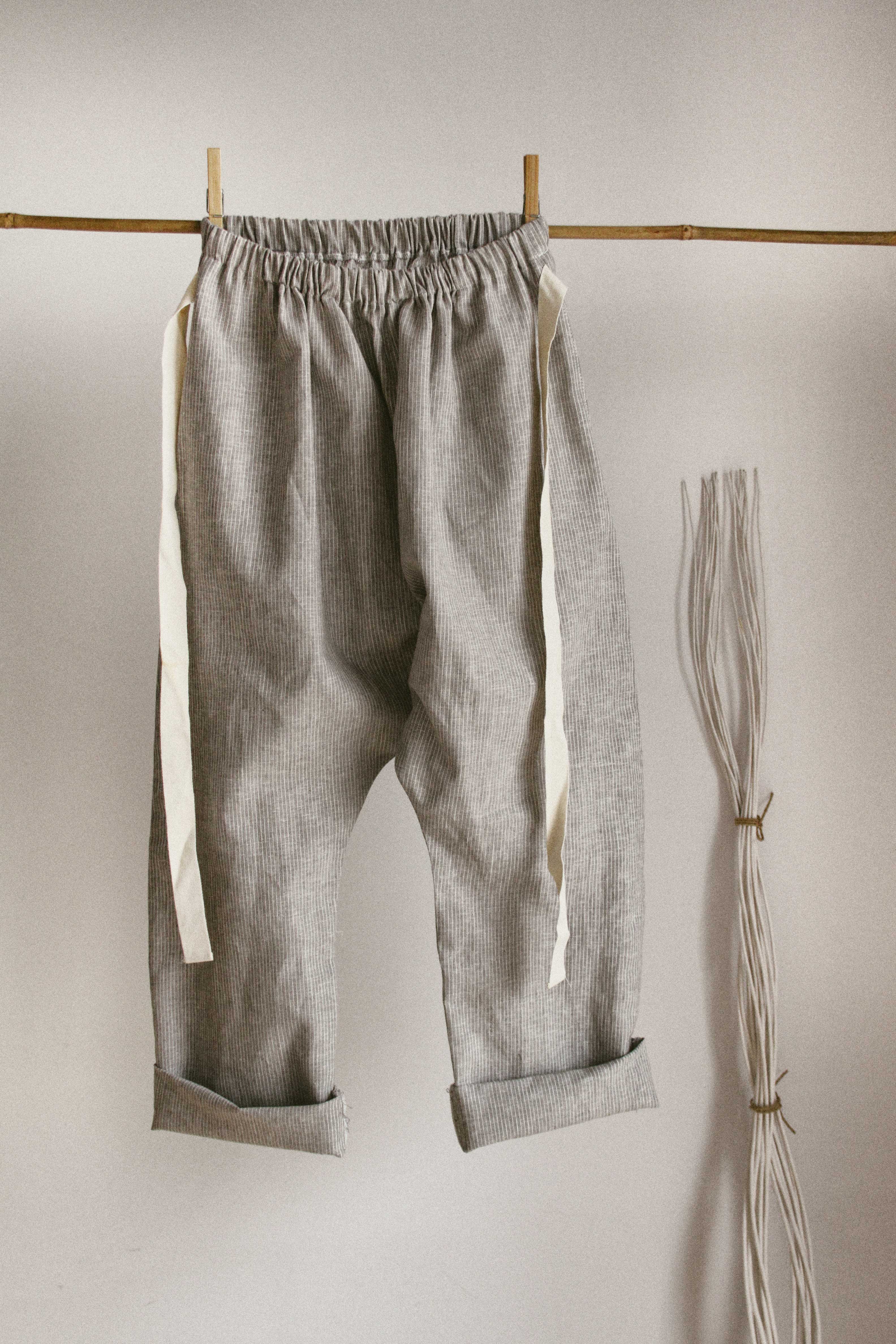 The blues gang linen pants