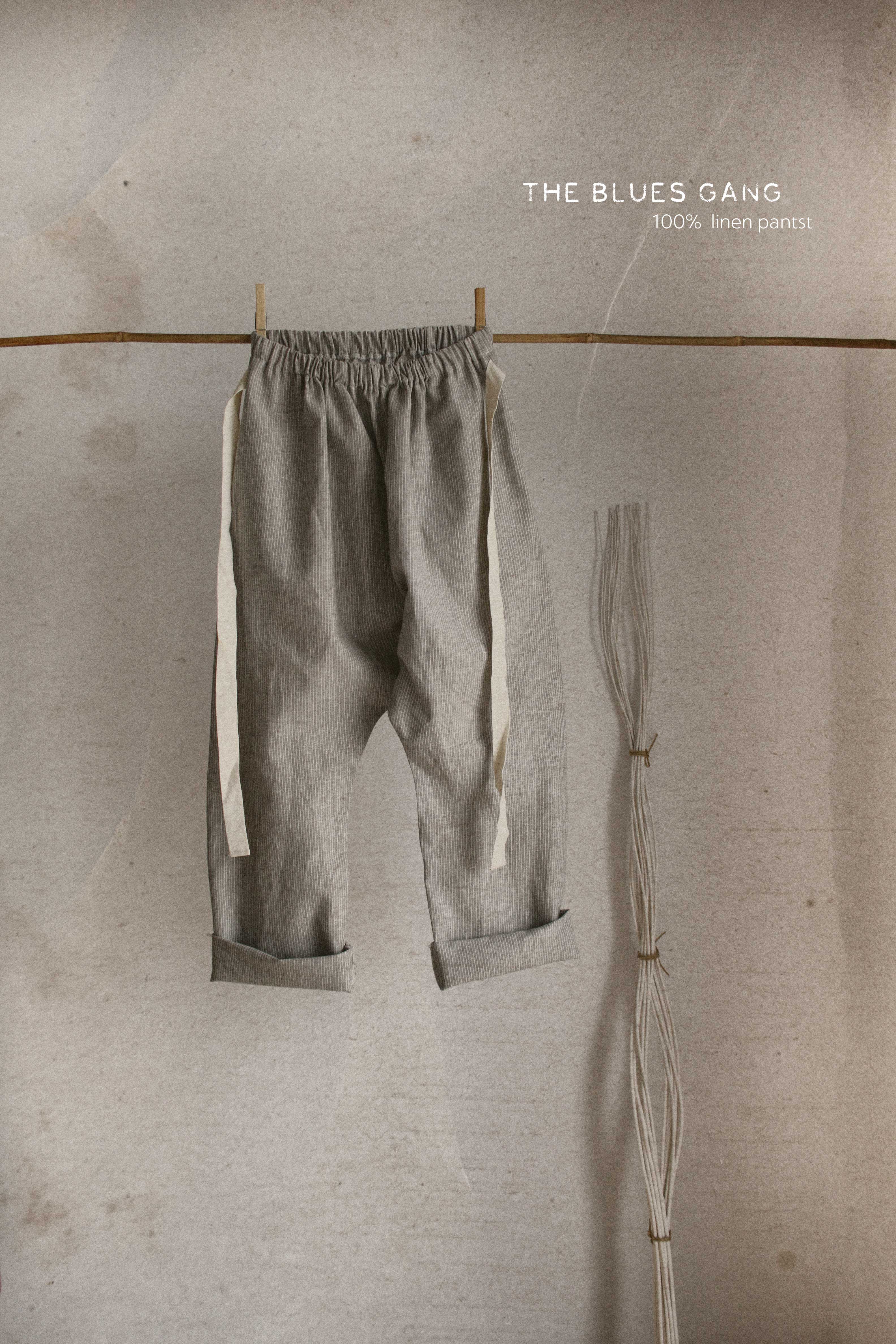 The blues gang linen pants