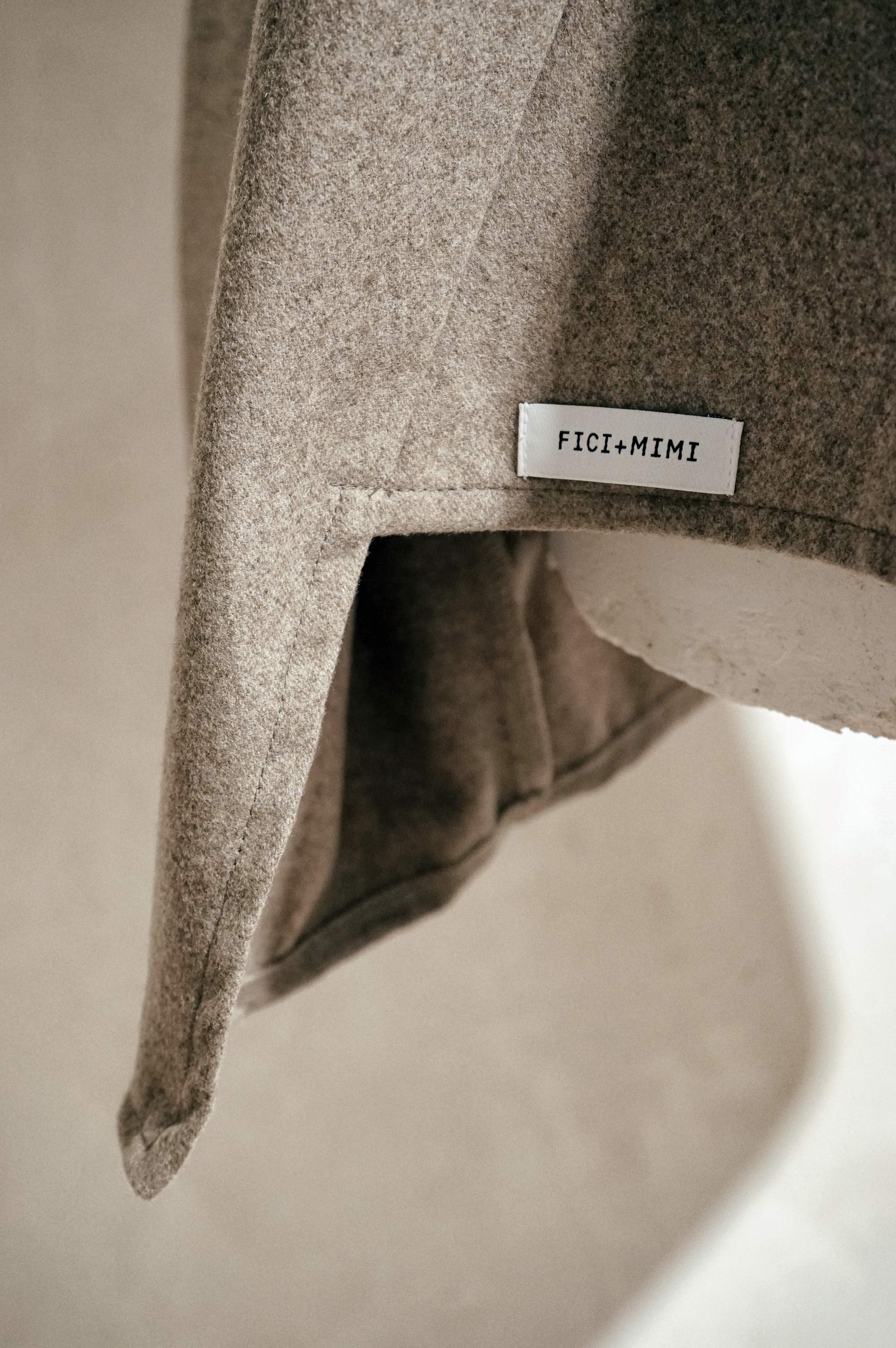 Asymmetric Wool top